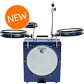 Photo of Toca Percussion KickBoxx Pro Suitcase Drum Set - Cobalt Blue