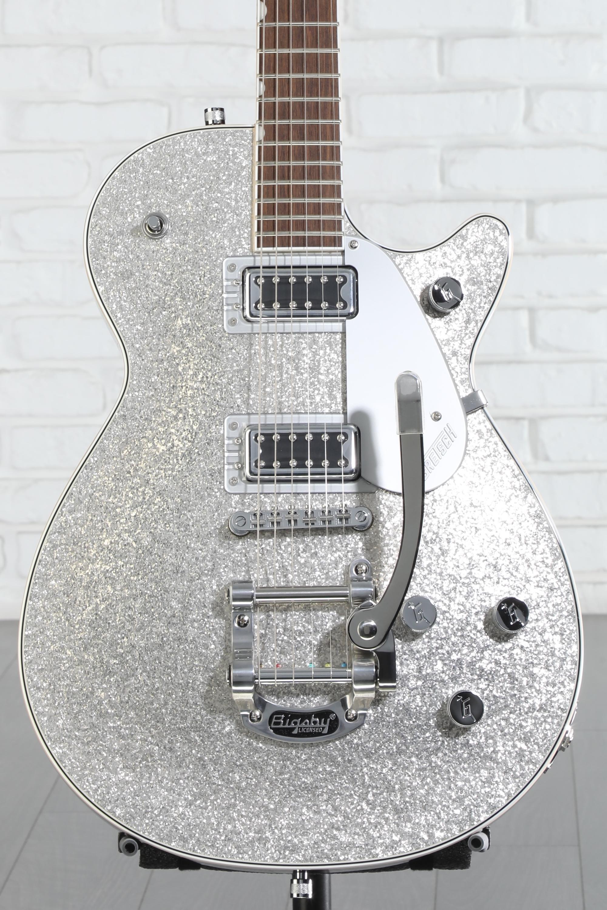 Gretsch Electromatic Jet Electric Guitar - Silver Sparkle | Sweetwater