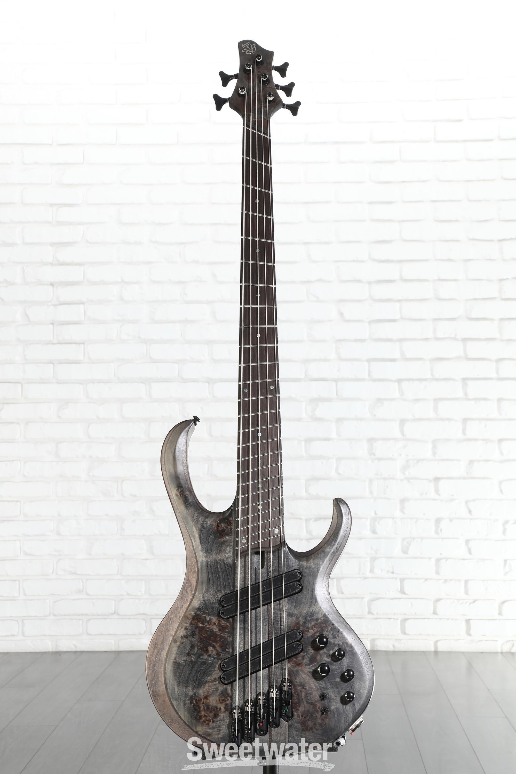 Ibanez Bass Workshop BTB805MS 5-string Bass Guitar - Transparent