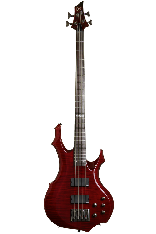 ESP LTD F-414FM - See Thru Black Cherry | Sweetwater ESP LTD F-414FM - See Thru Black Cherry | Sweetwater