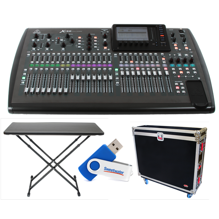 STRC-X32COMP | ATA Plywood Mixer Case with Interior Foam Protection, for  Behringer X32 Compact Digital Mixer