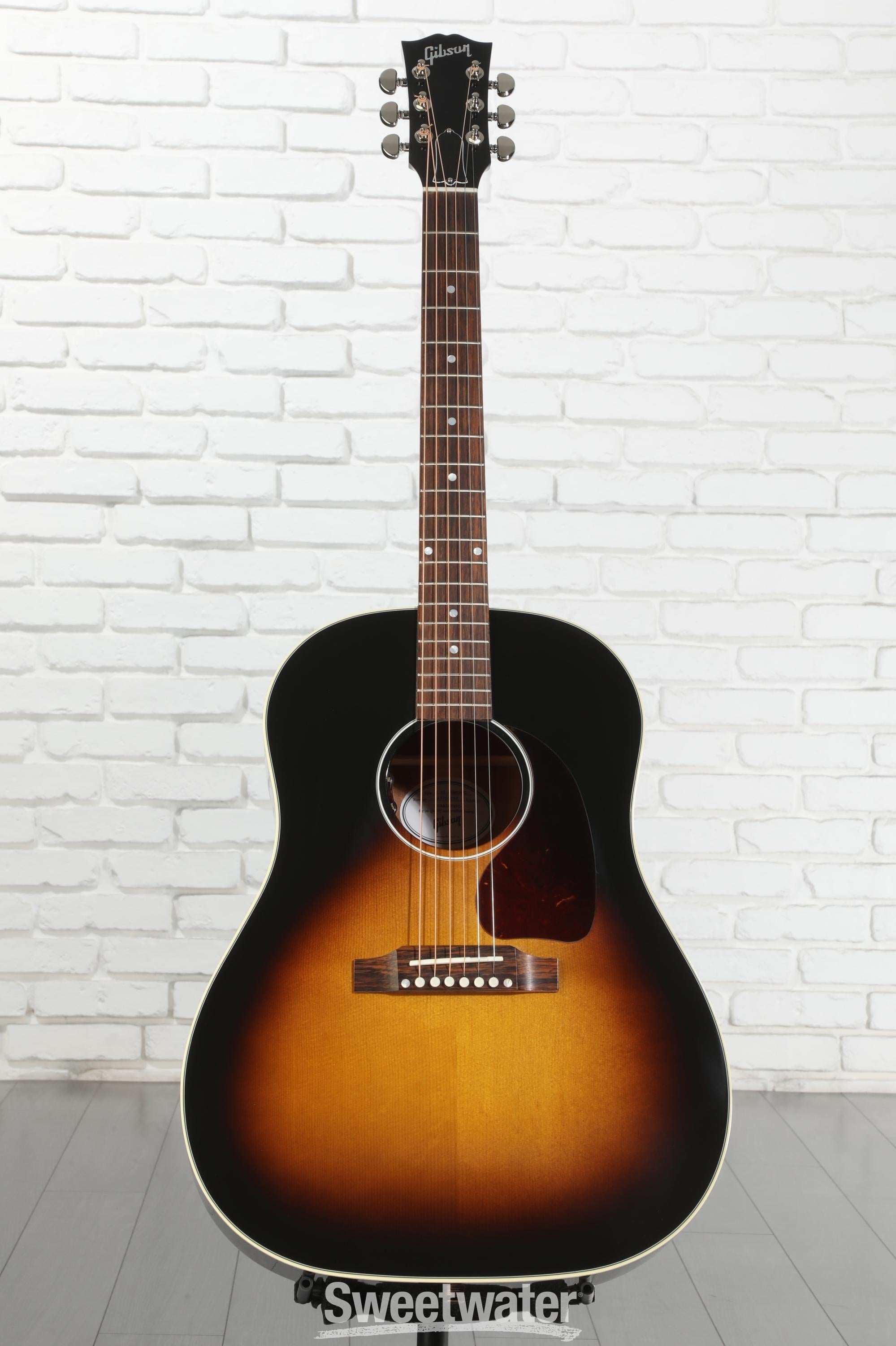 Gibson J-45 Standard サンバースト Gibson Acoustic J-45 Standard Acoustic Guitar - Vintage Sunburst
