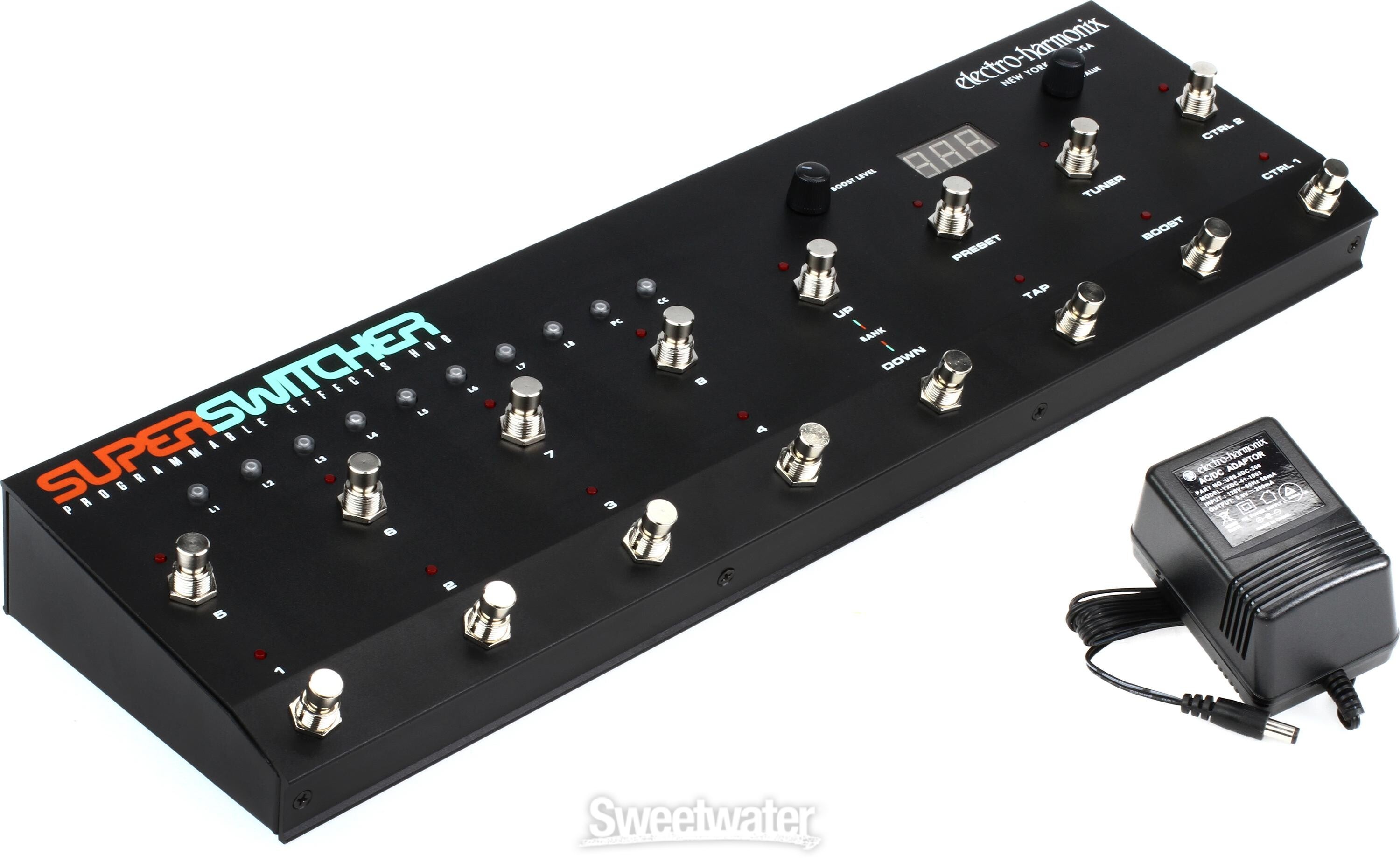 Electro-Harmonix Super Switcher Programmable Effects Hub | Sweetwater