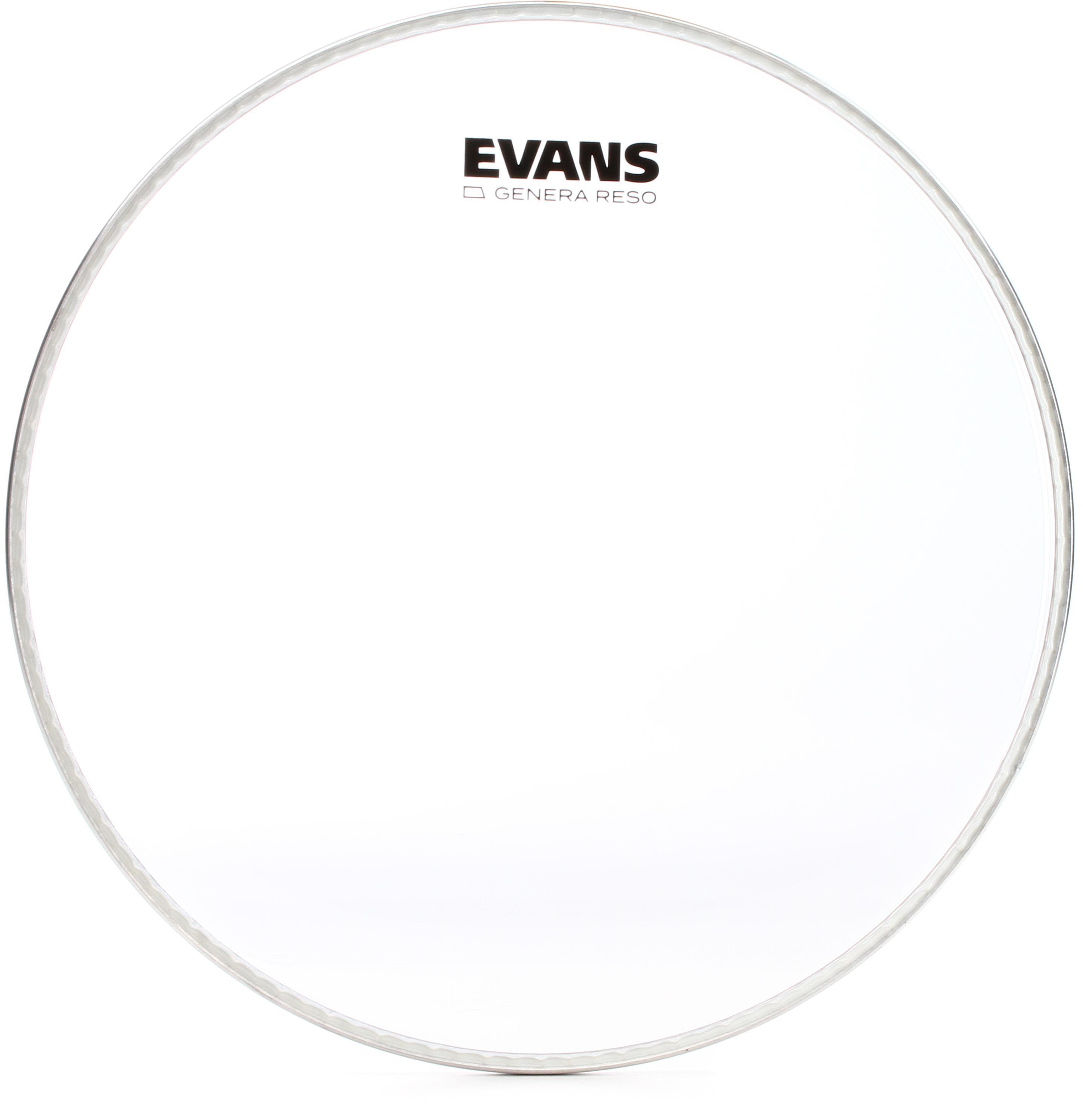 Evans resonant online drum heads