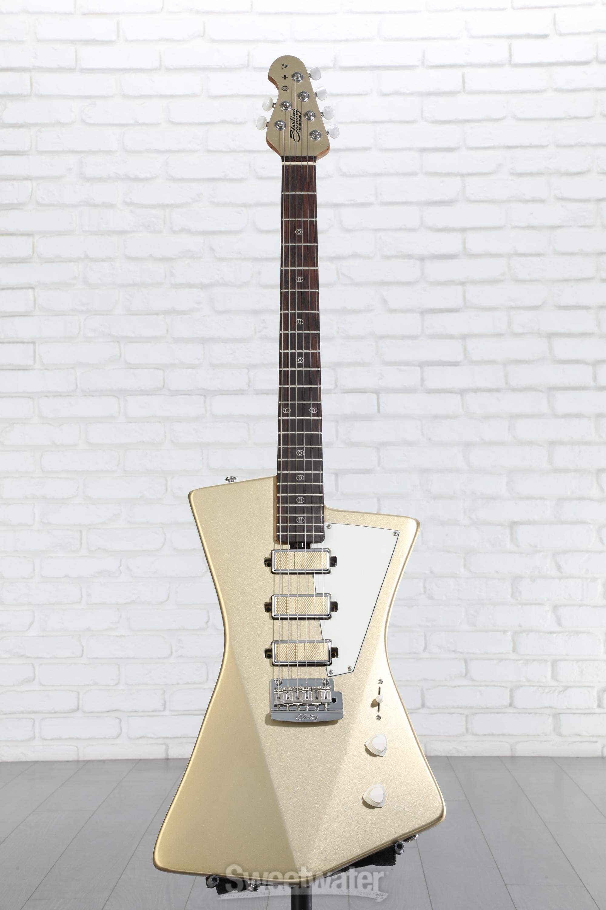 Sterling By Music Man St. Vincent Goldie Electric Guitar