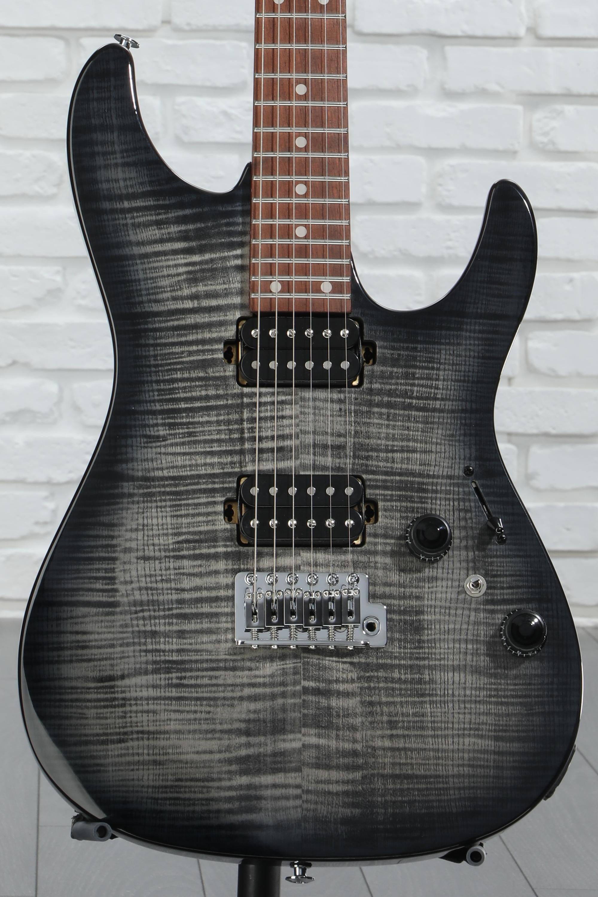 24karats - ひな Ibanez Standard AZ24S1F Electric Guitar - Transparent Black
