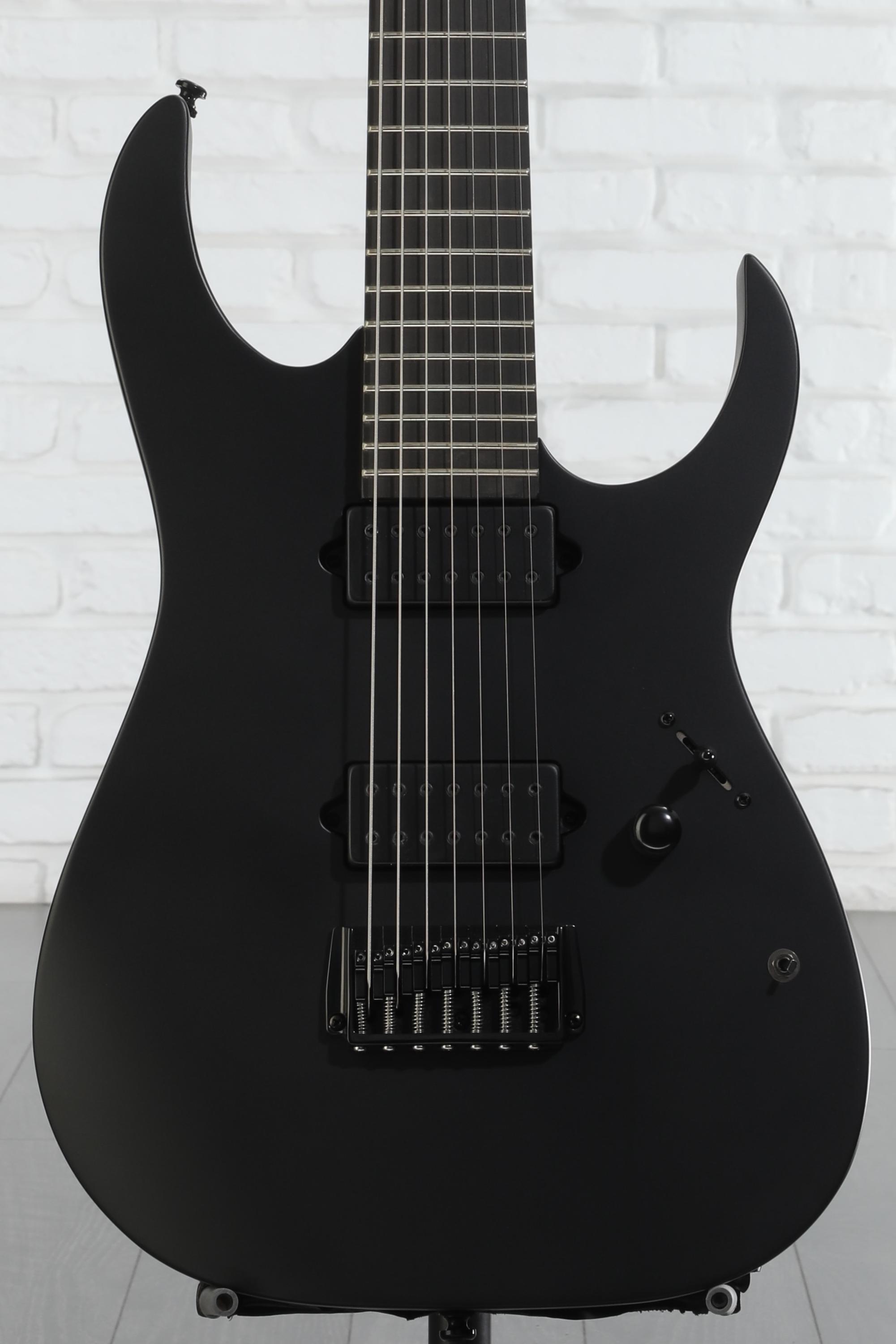 Ibanez Iron Label RGIXL7 - Black Flat | Sweetwater