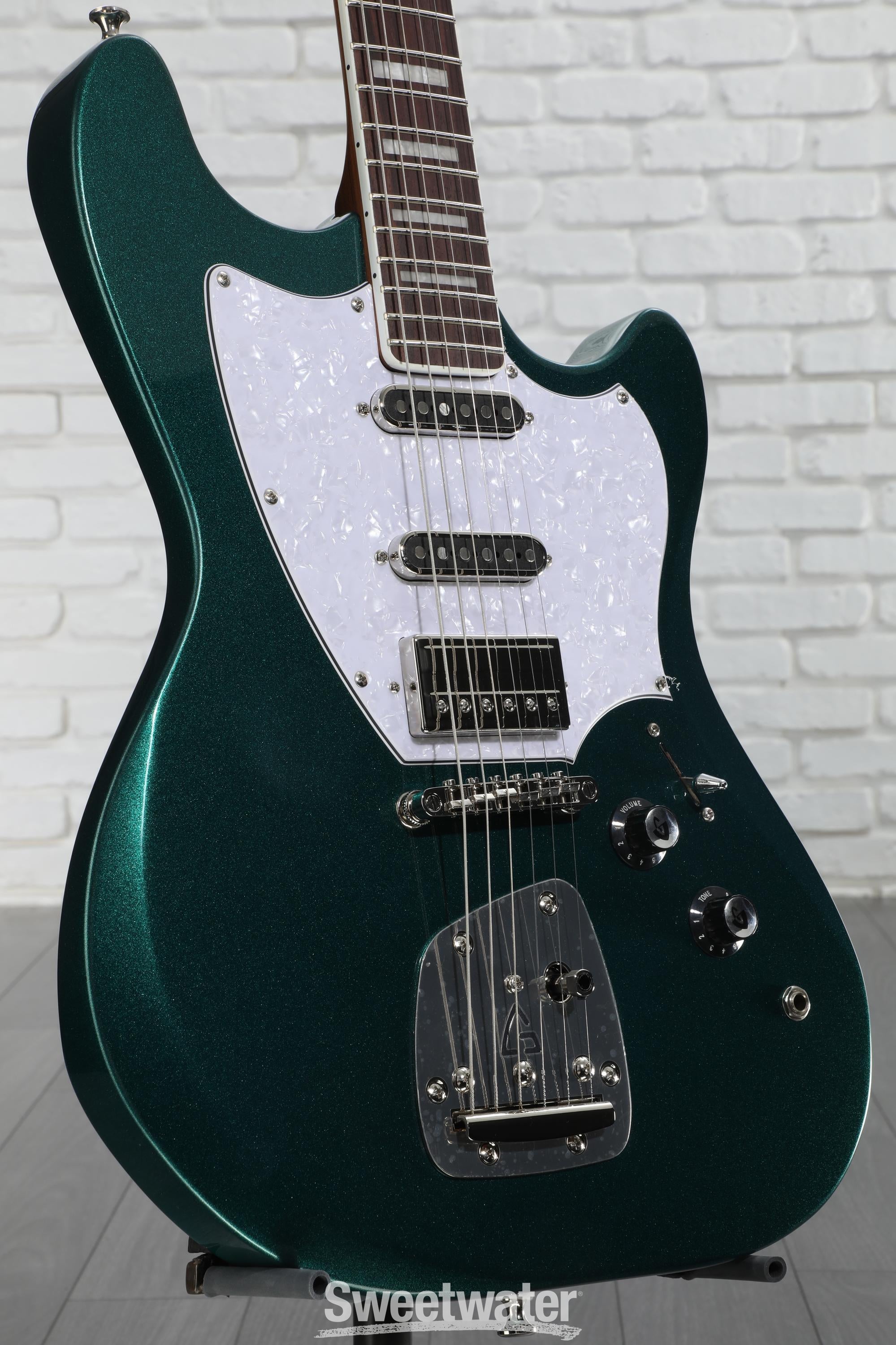 Guild Surfliner Deluxe Electric Guitar - Evergreen Metallic