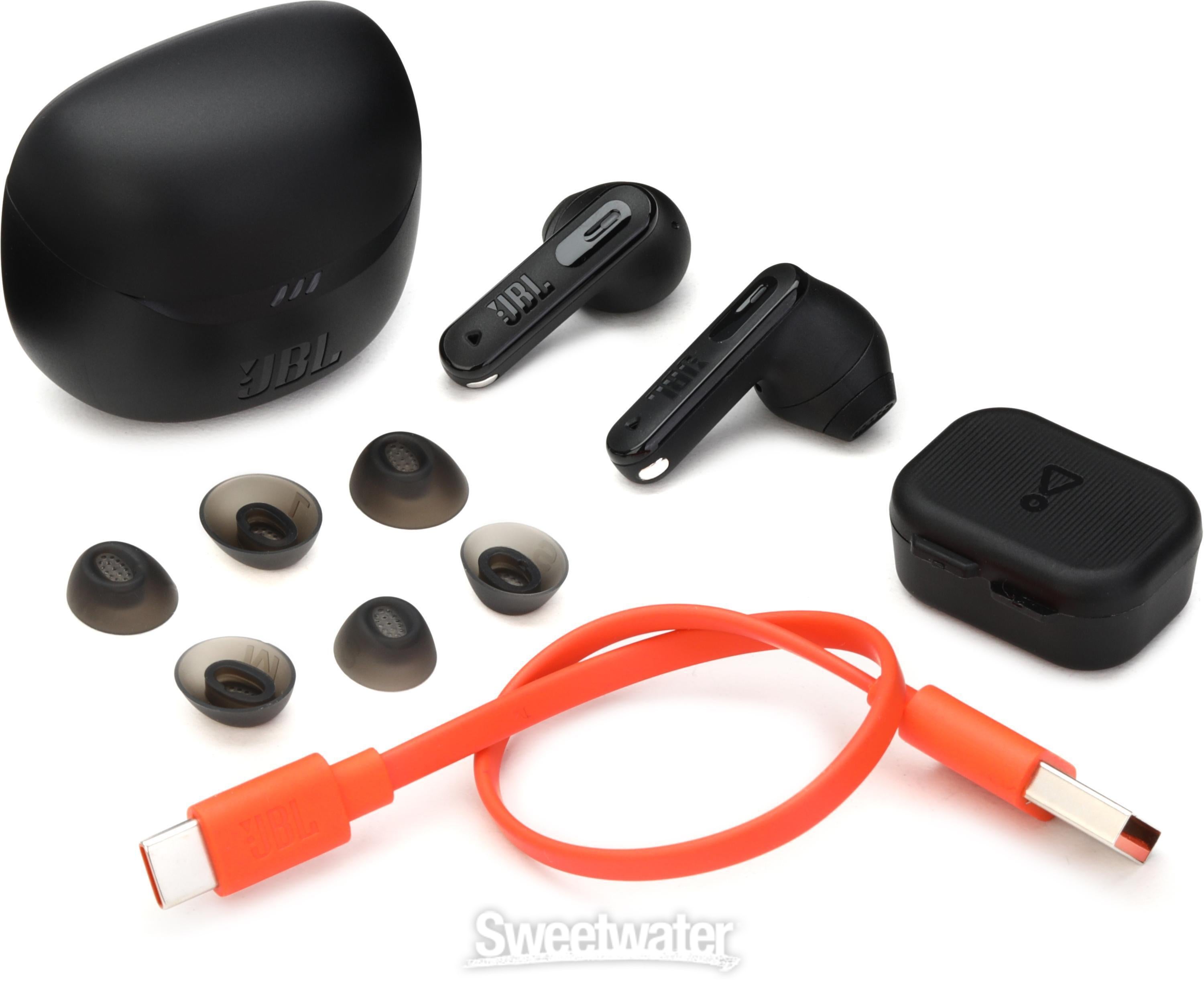 JBL Tune Flex 2 True Wireless Earbuds - Black | Sweetwater