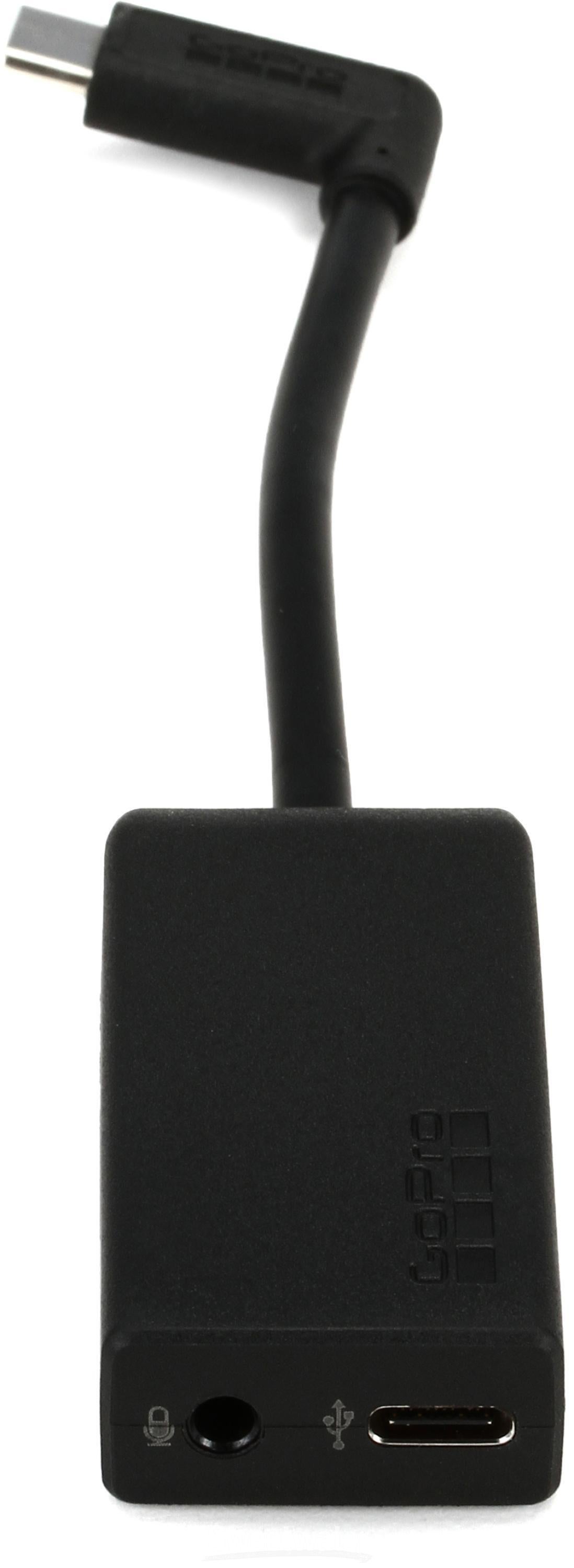 GoPro マイクアダプター (PRO 3.5 MM MIC ADAPTER) GoPro ゴープロ プロ3.5mmマイクアダプター 純正 正規品