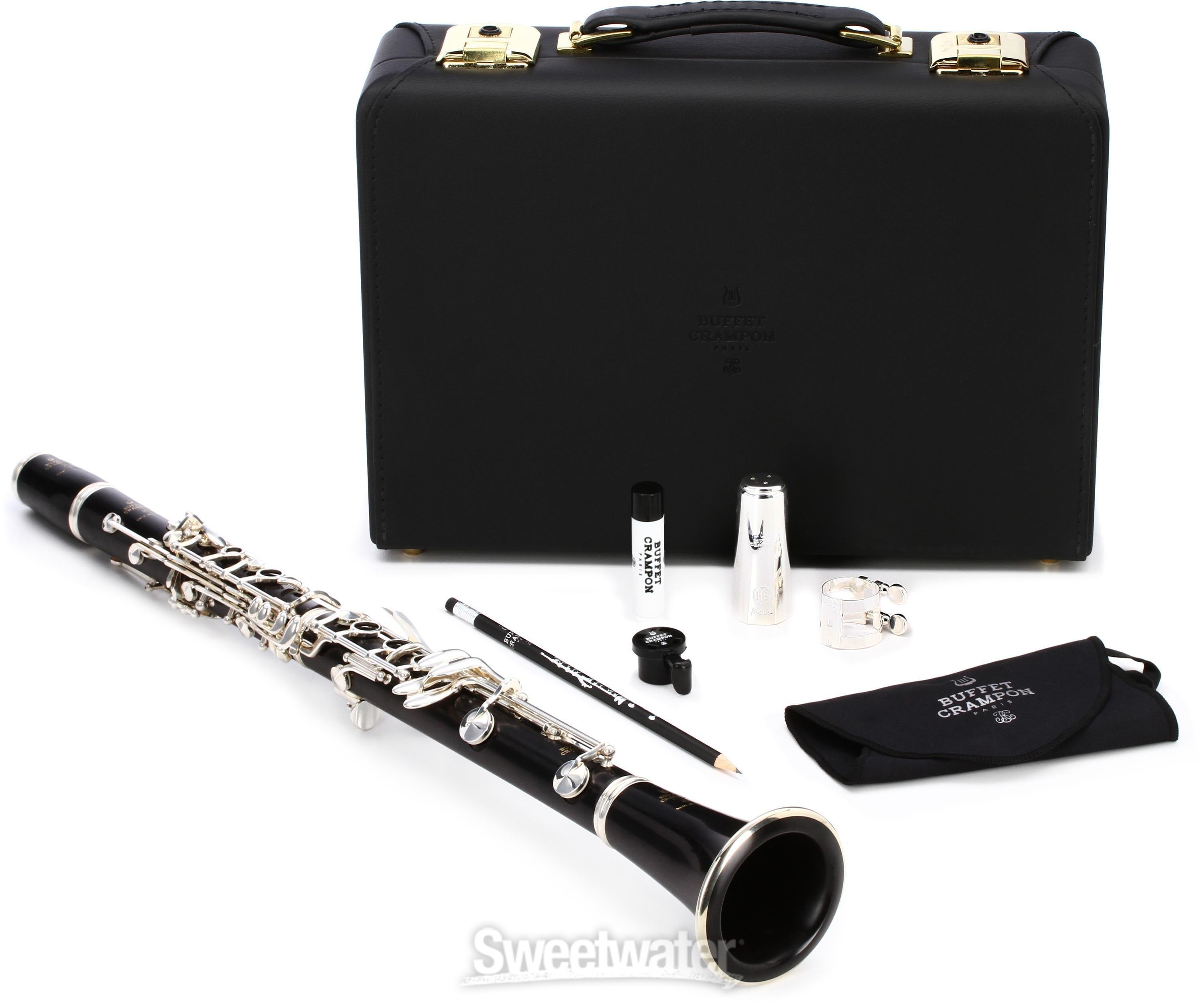 Buffet Crampon R13 Professional Bb Clarinet - Silver-plated Keys