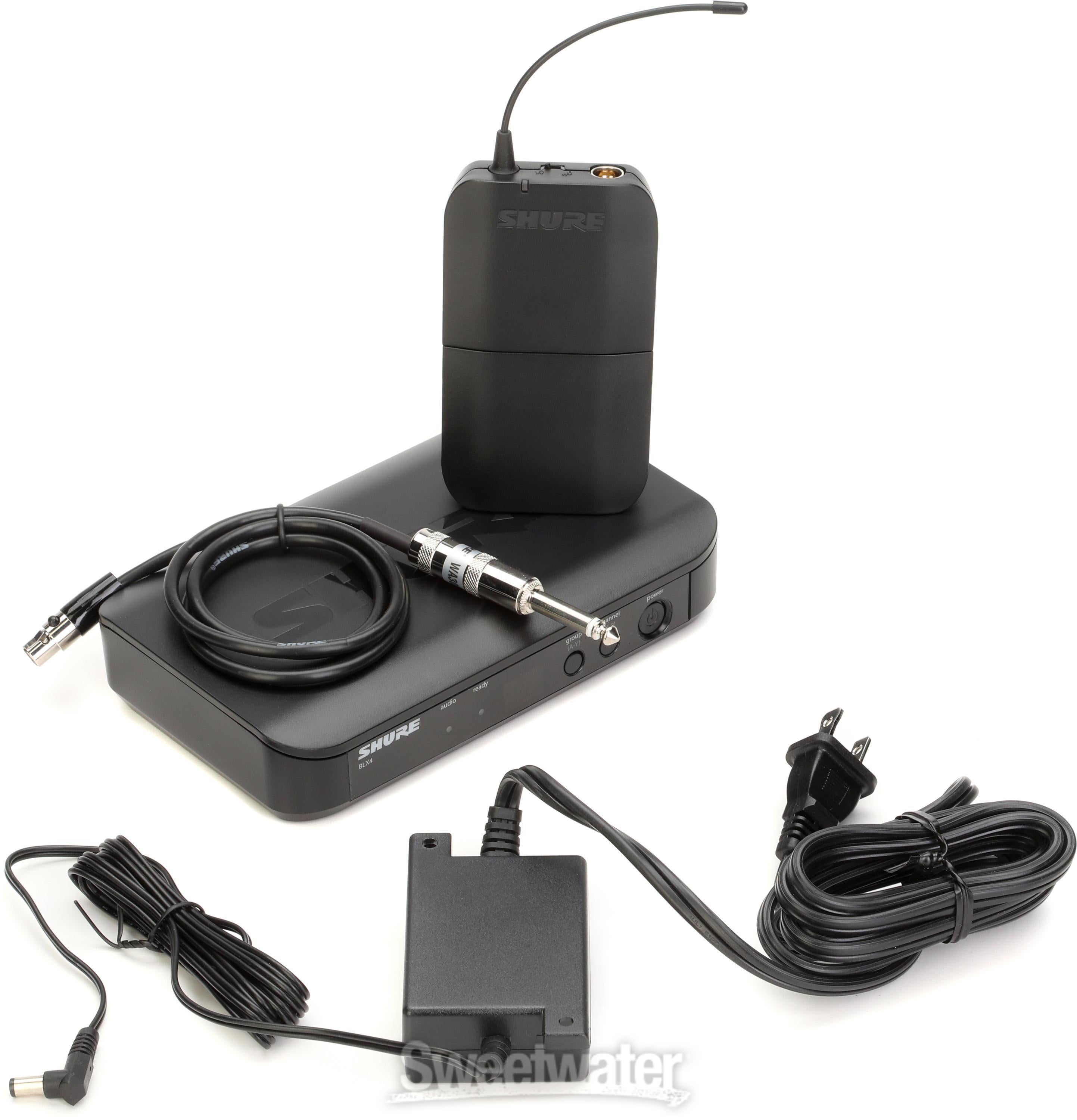 Shure BLX14 Wireless Guitar System - H10 Band