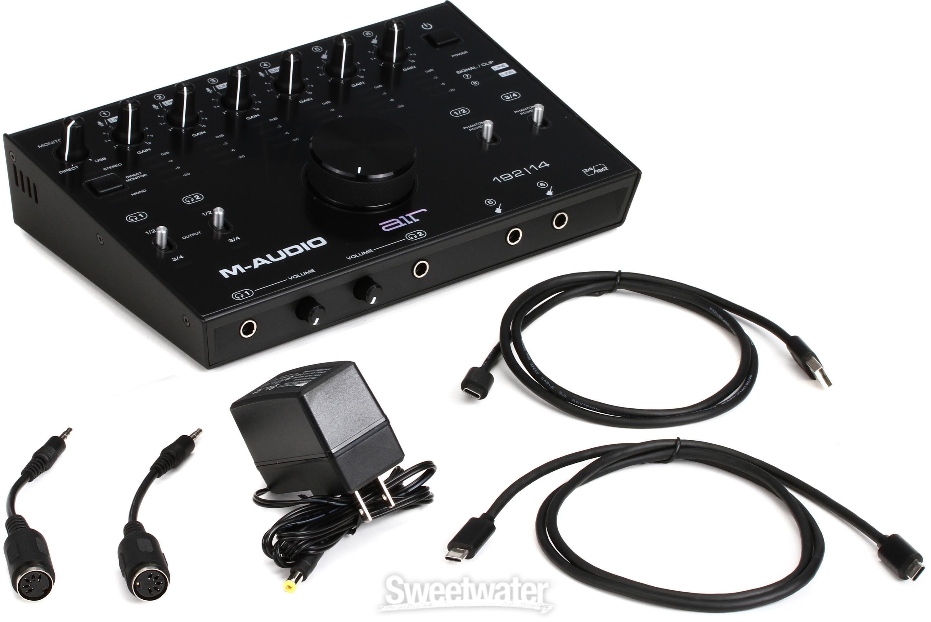 M-Audio AIR 192|14 USB Audio Interface Reviews | Sweetwater