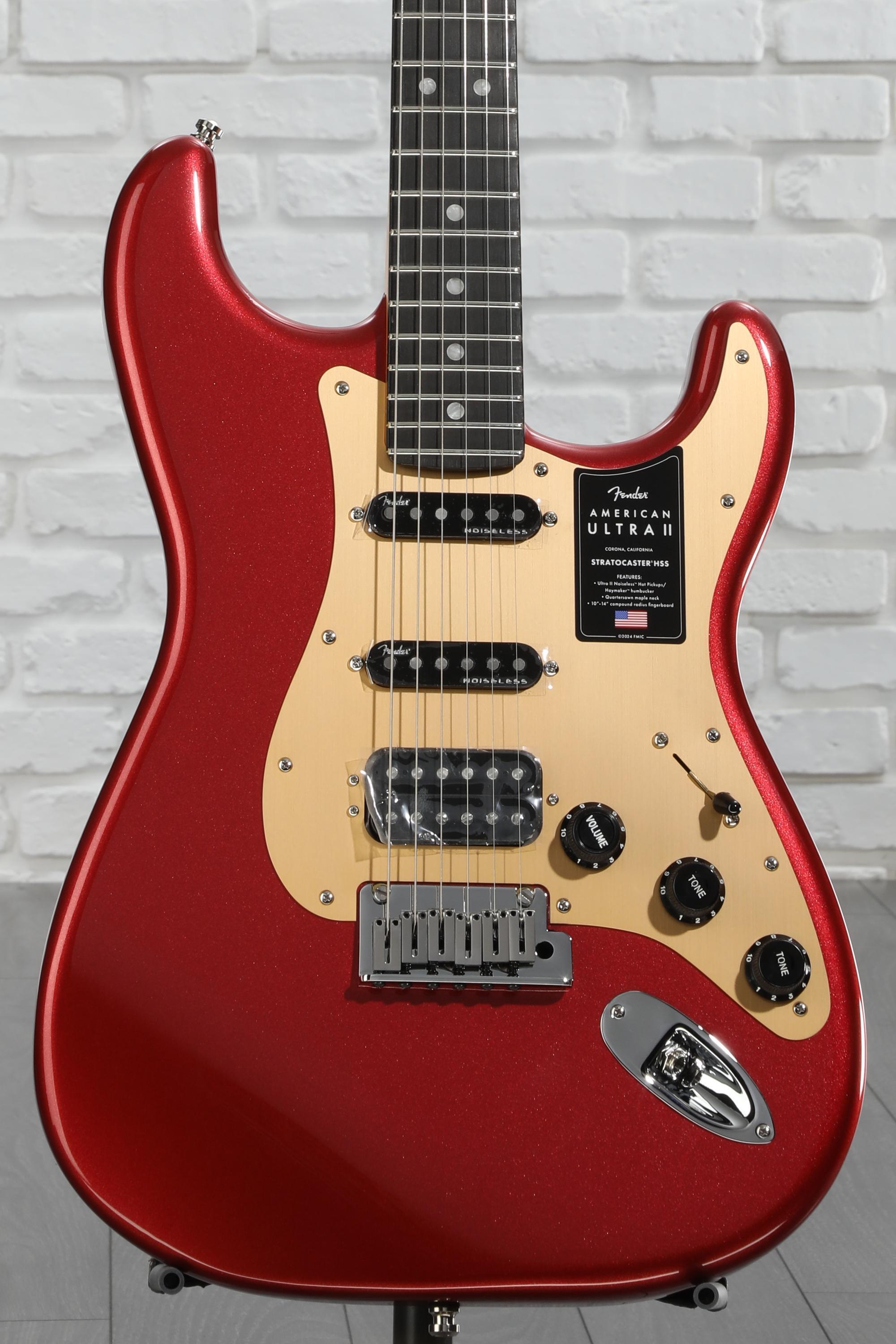 ギター Fender American Ultra Stratocaster HSS Fender American Ultra II Stratocaster HSS Maple Fingerboard