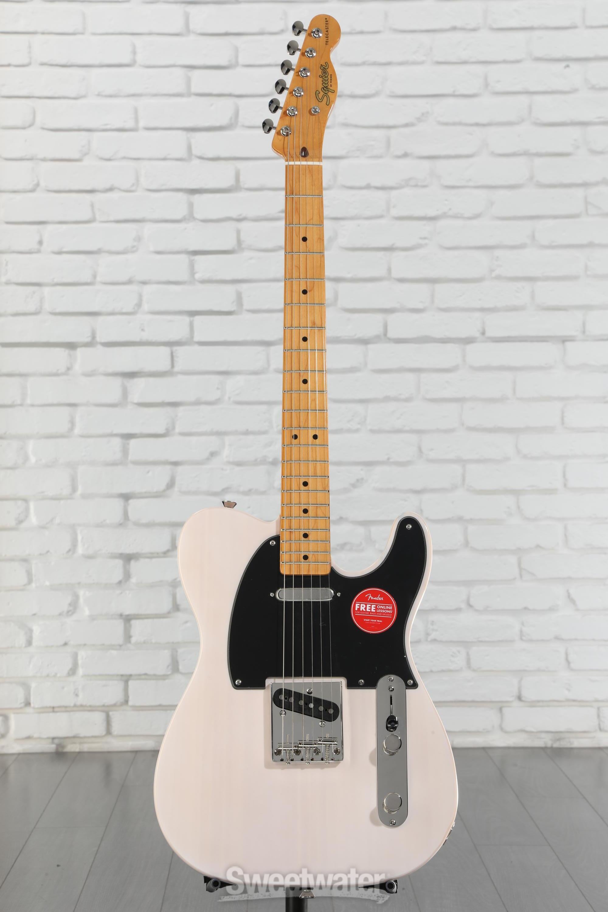 Squier Telecaster ホワイト Classic Vibe 50s Squier Classic Vibe '50s Telecaster White Blonde - K&S Music