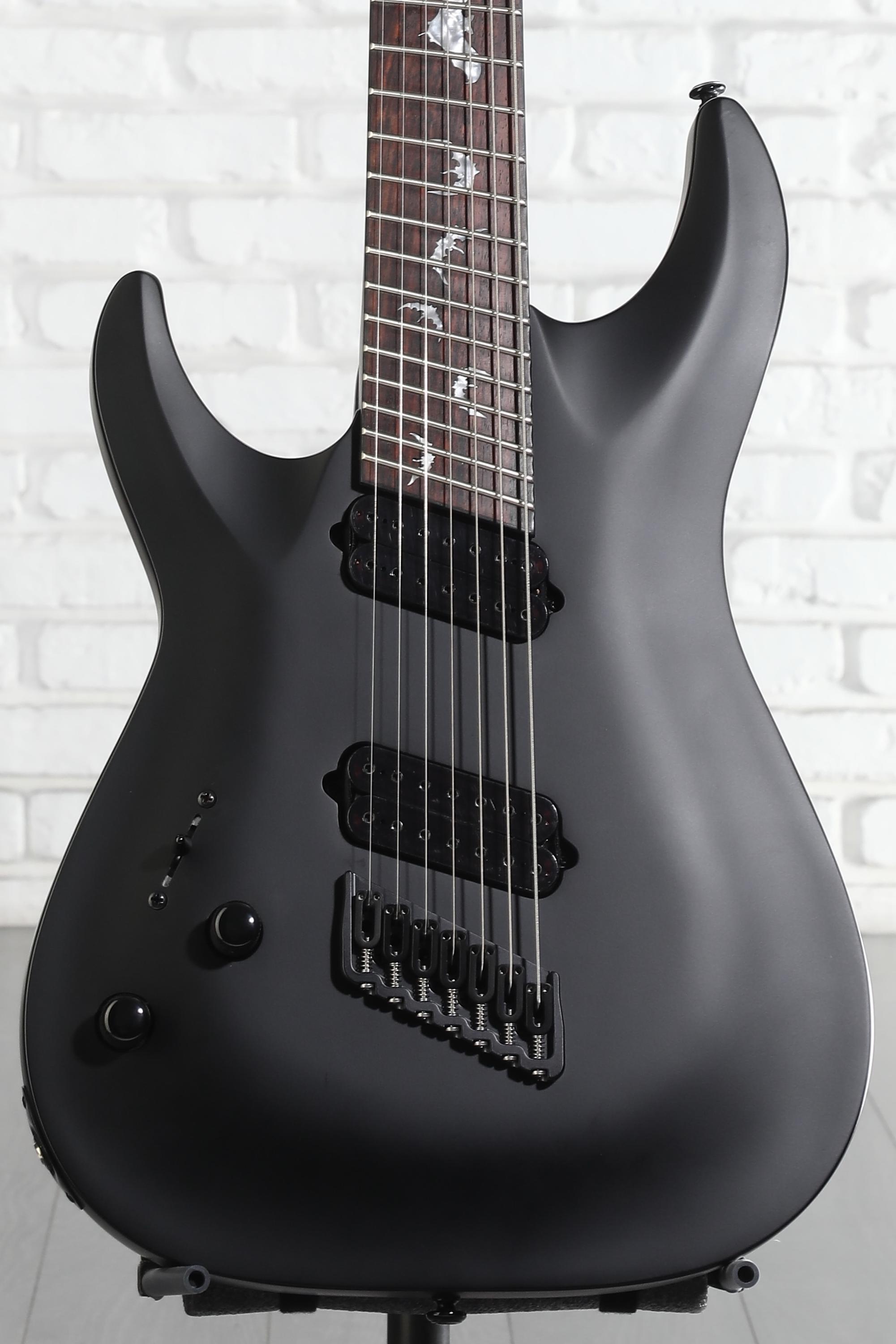 Schecter Damien-7 Multiscale Left-handed 7-string Electric Guitar