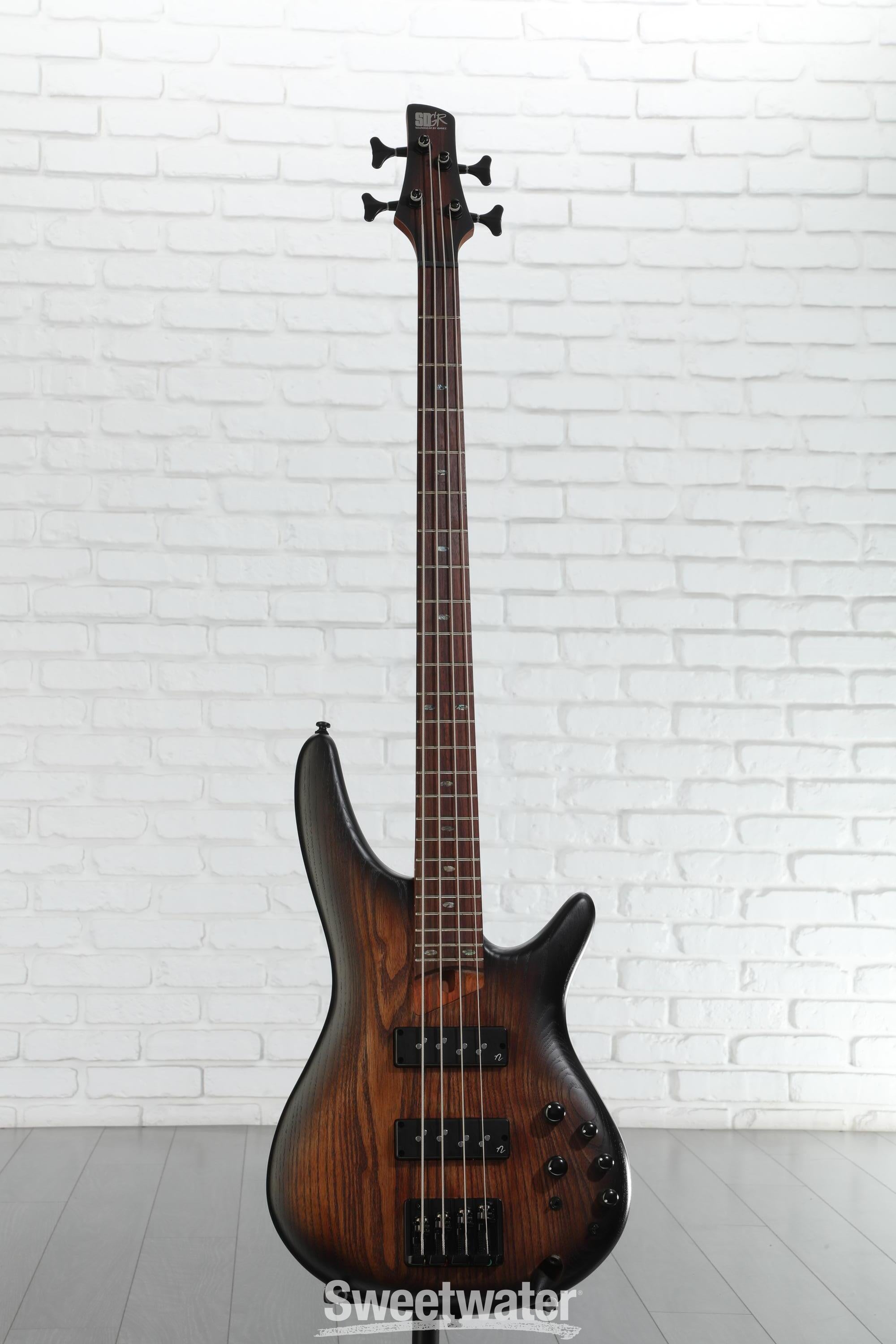 Ibanez Standard SR600E Bass Guitar - Antique Brown Stained