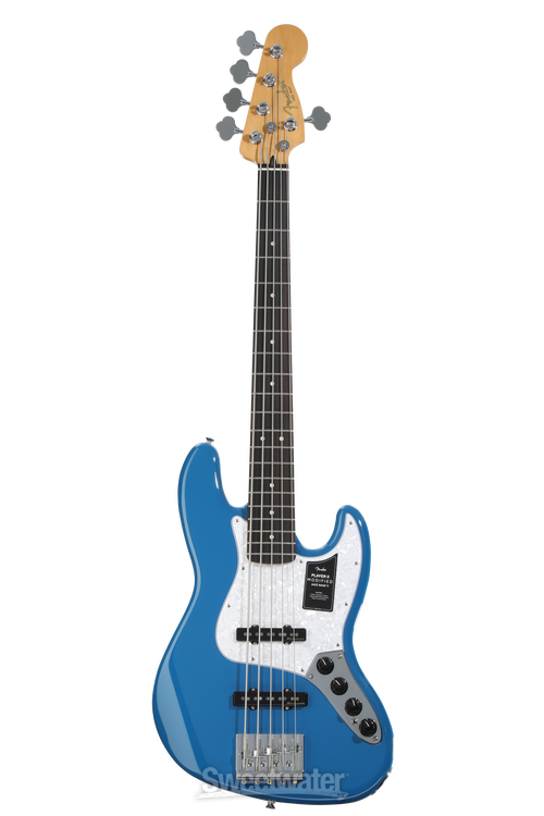 Fender Player II Modified Active Jazz Bass V - Electric Blue