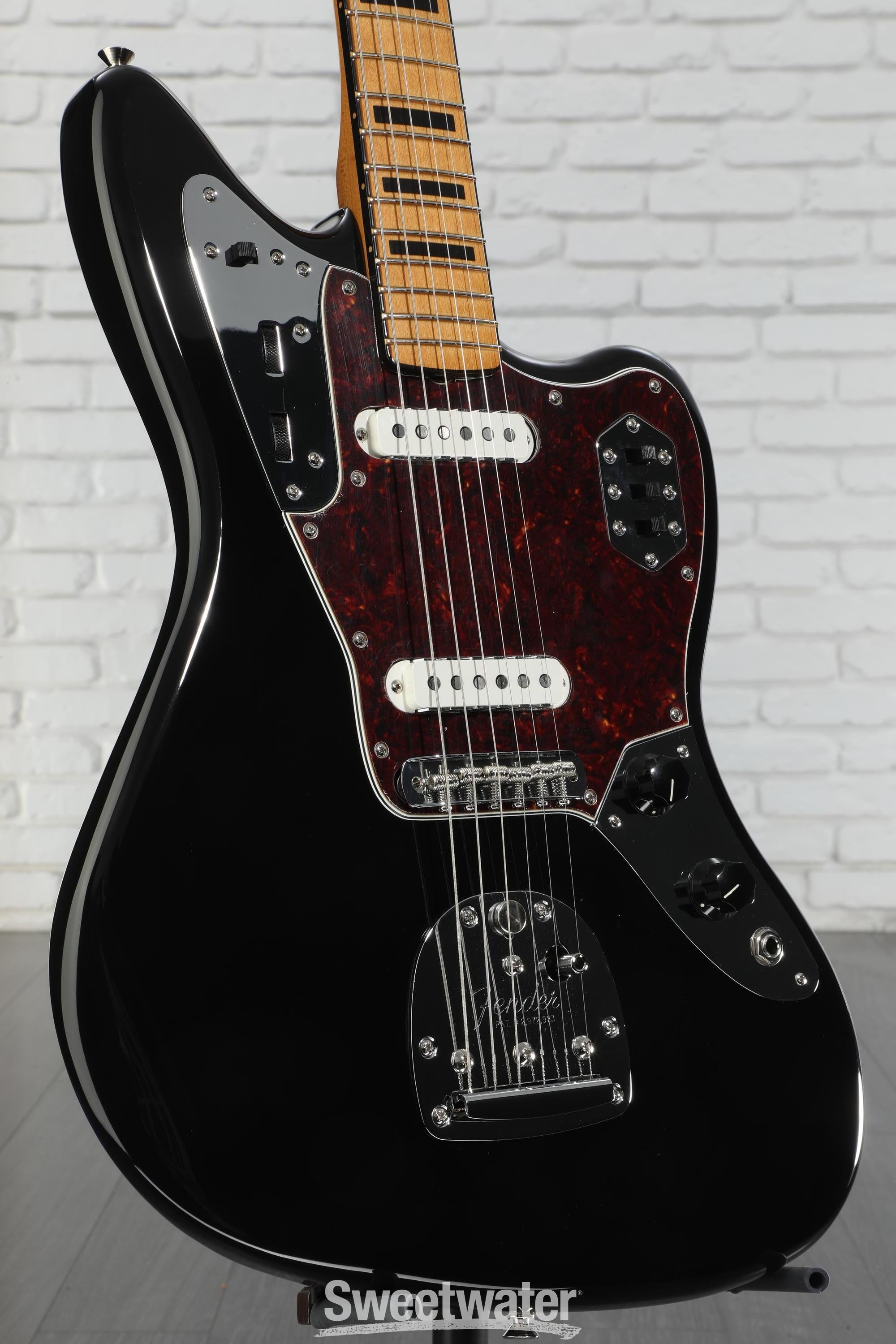 ギター Fender Vintera Jaguar Fender Vintera II '70s Jaguar Maple - Vintage White | Cream