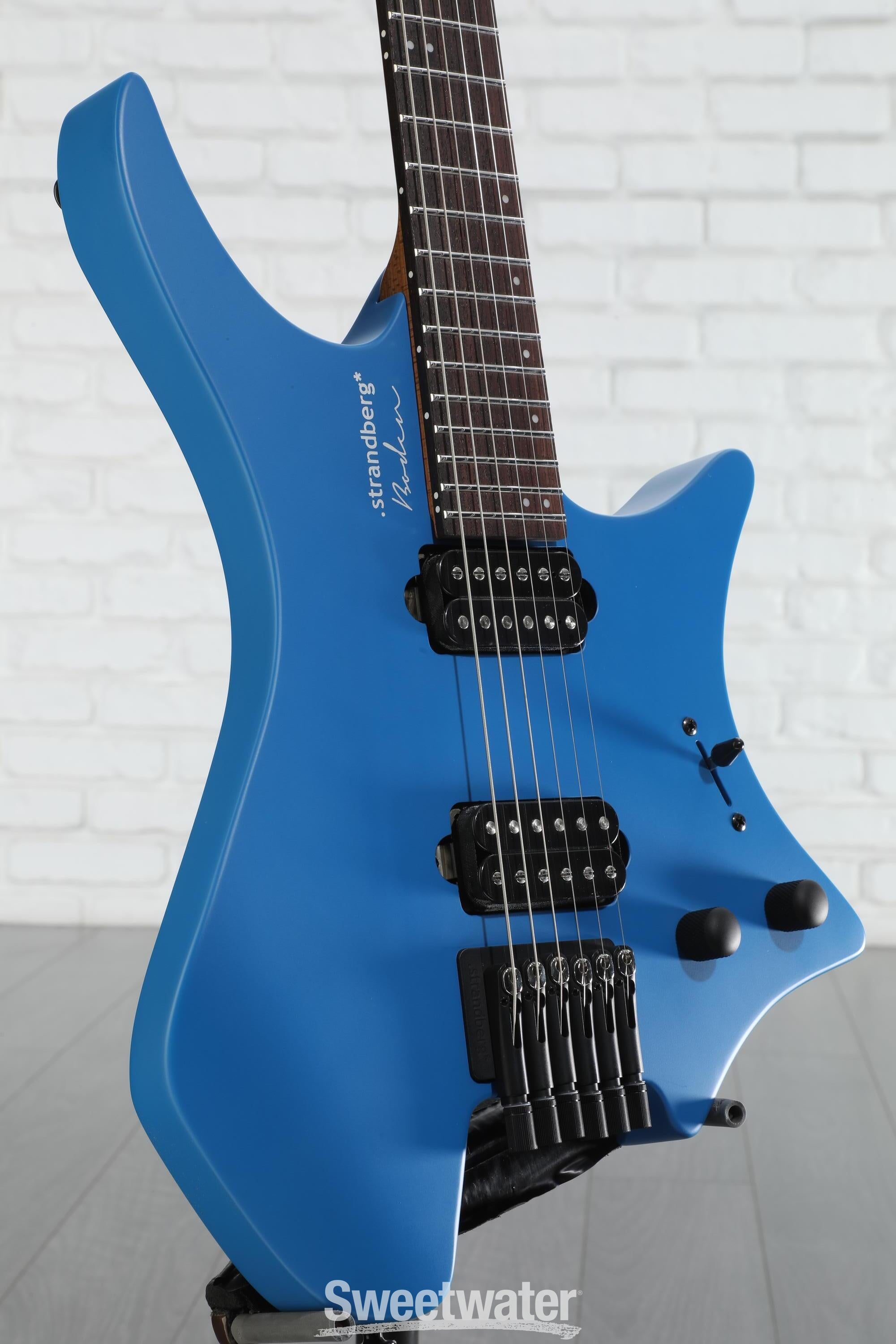 Strandberg Boden Essential 6 Electric Guitar - Galactic Blue, Sweetwater Exclusive