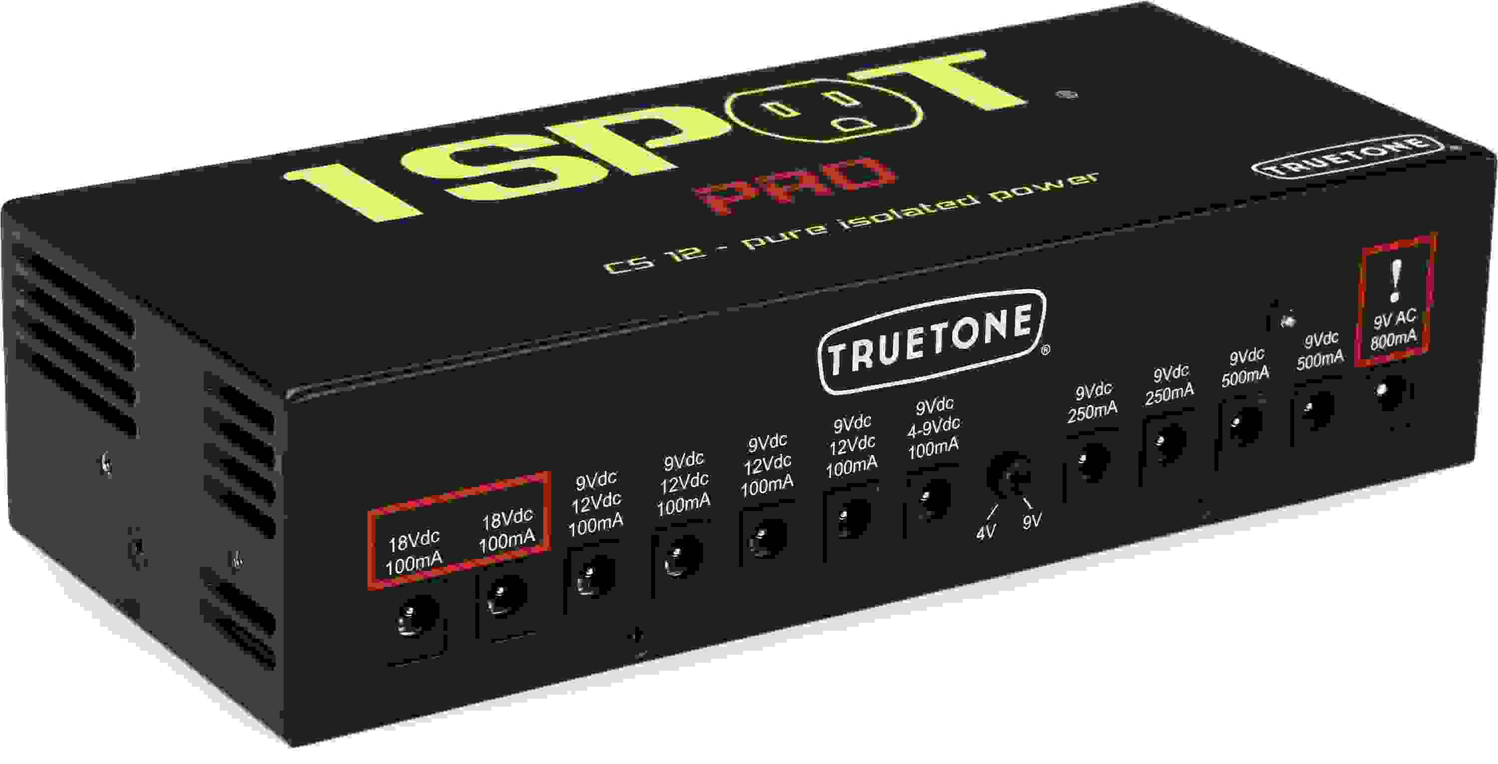 Truetone 1 SPOT PRO CS12 12-output Isolated Guitar Pedal Power Supply
