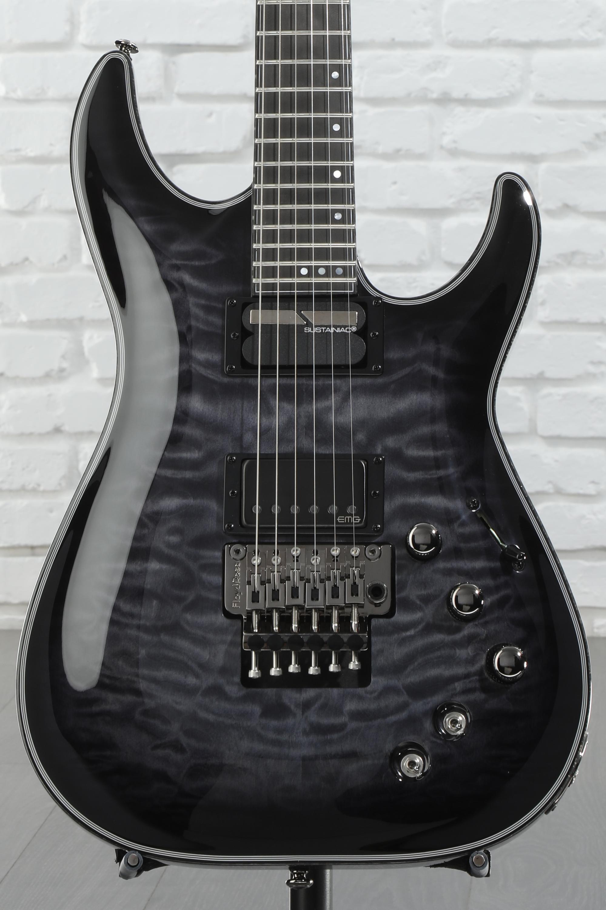 Amazon.com: Schecter Hellraiser C-1 FR Electric Guitar