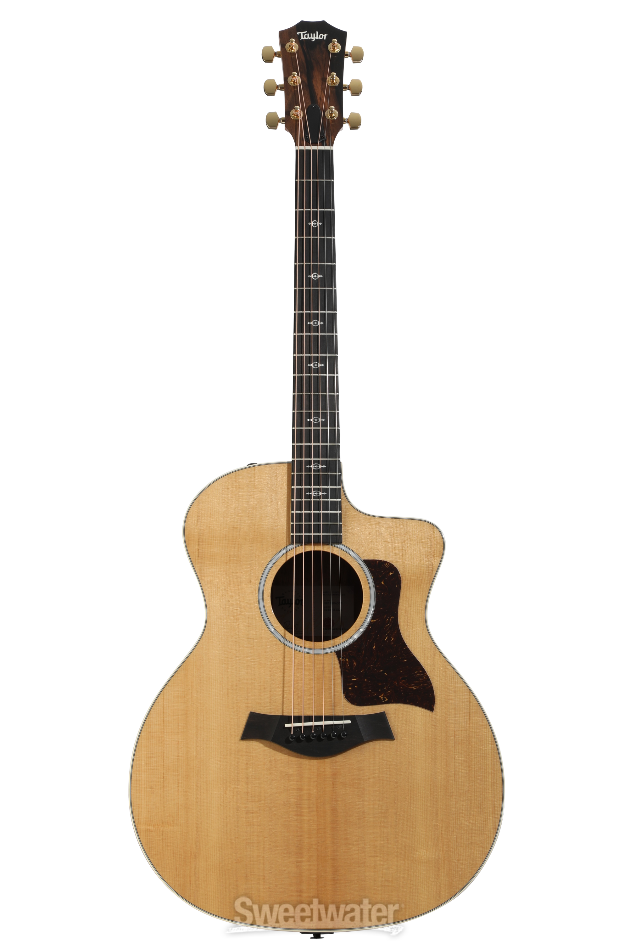 Taylor 214ce-K DLX Acoustic-electric Guitar - Natural | Sweetwater