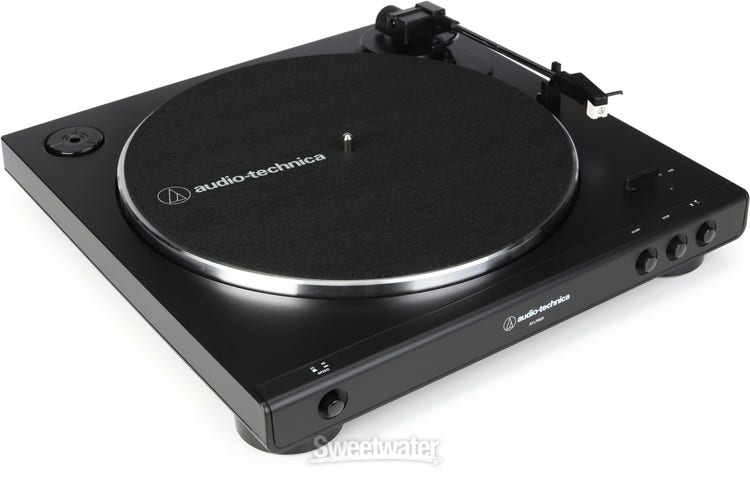 Audio-Technica White AT-LP60 Bluetooth Record Player
