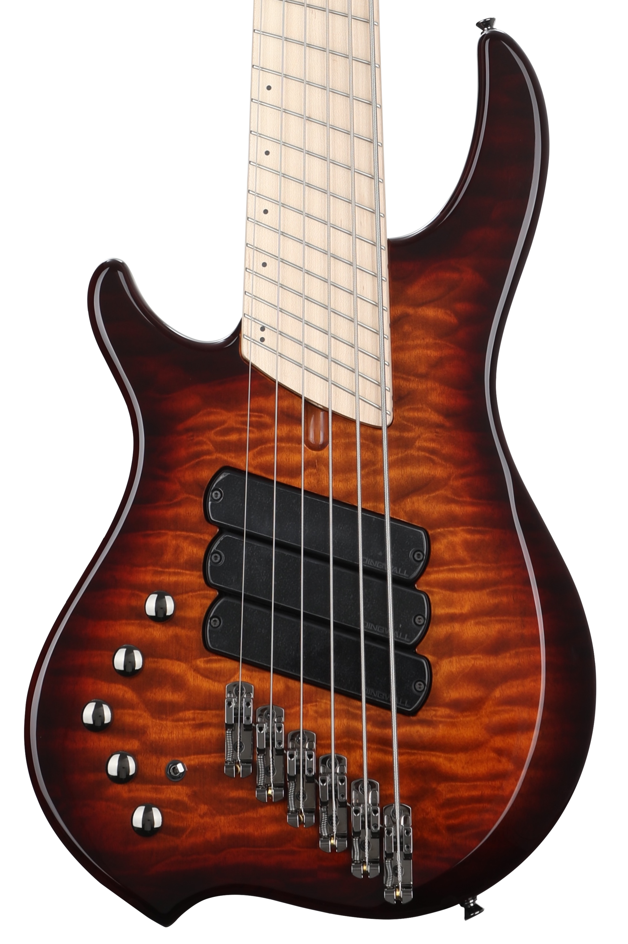 Dingwall Combustion レフティ　6弦エレキベース Dingwall NG3 Lefty 6-String Celestial Blue Bass w/ Bag 9.44