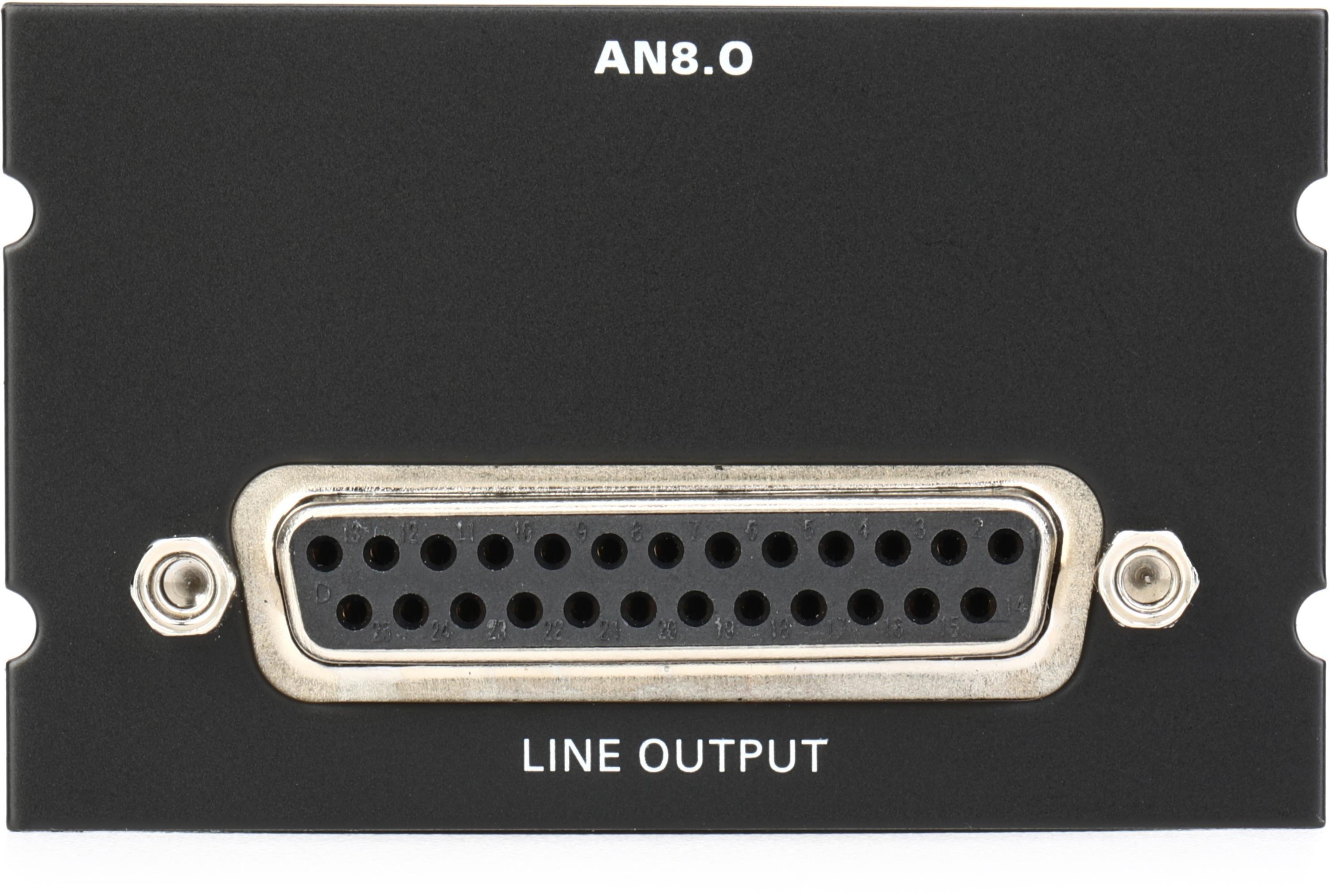 Bundled Item: DirectOut AN8.O Analog Line Output Converter Module