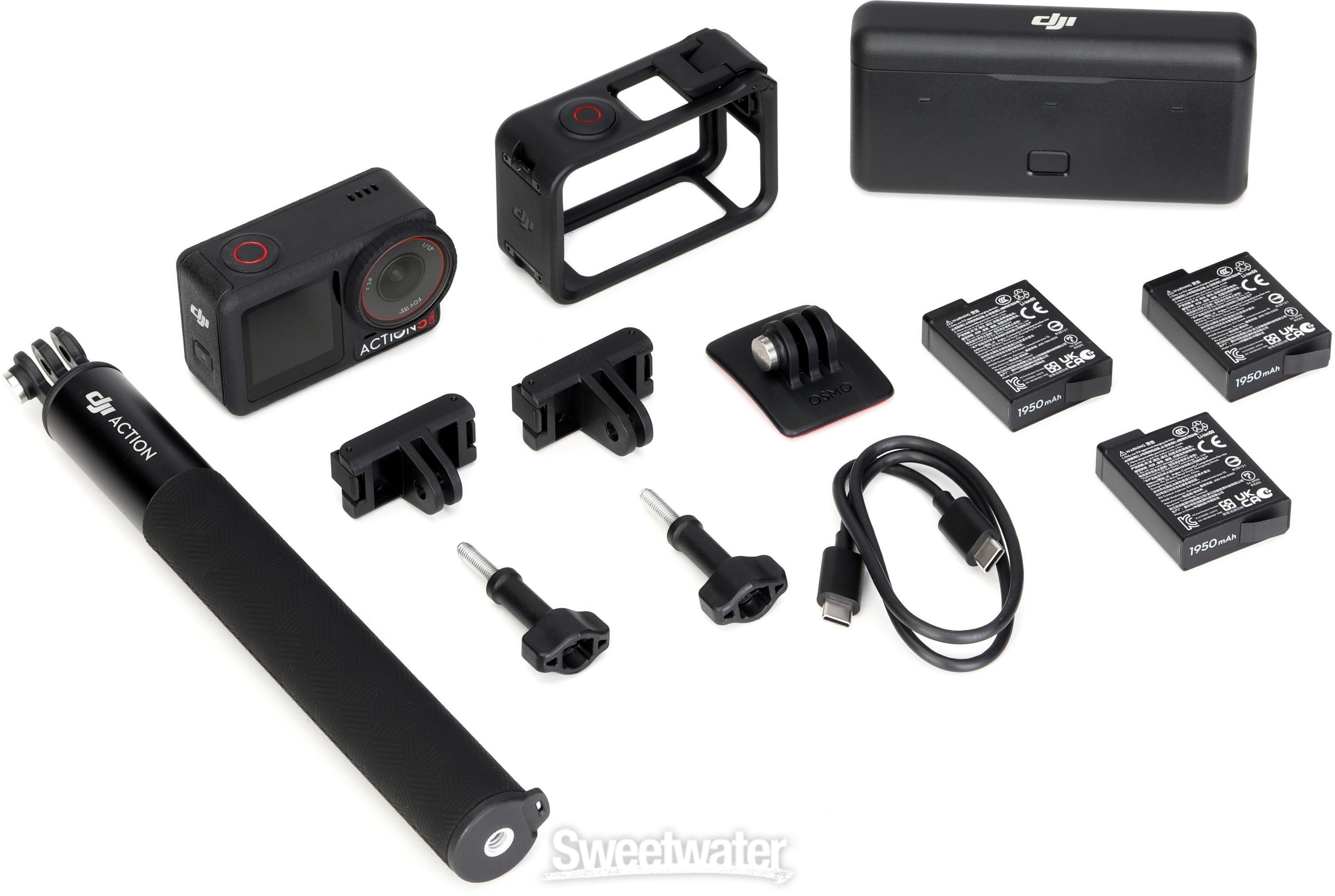 DJI Osmo Action 5 Pro 4K Camera Adventure Combo | Sweetwater DJI Osmo Action 5 Pro 4K Camera Adventure Combo | Sweetwater