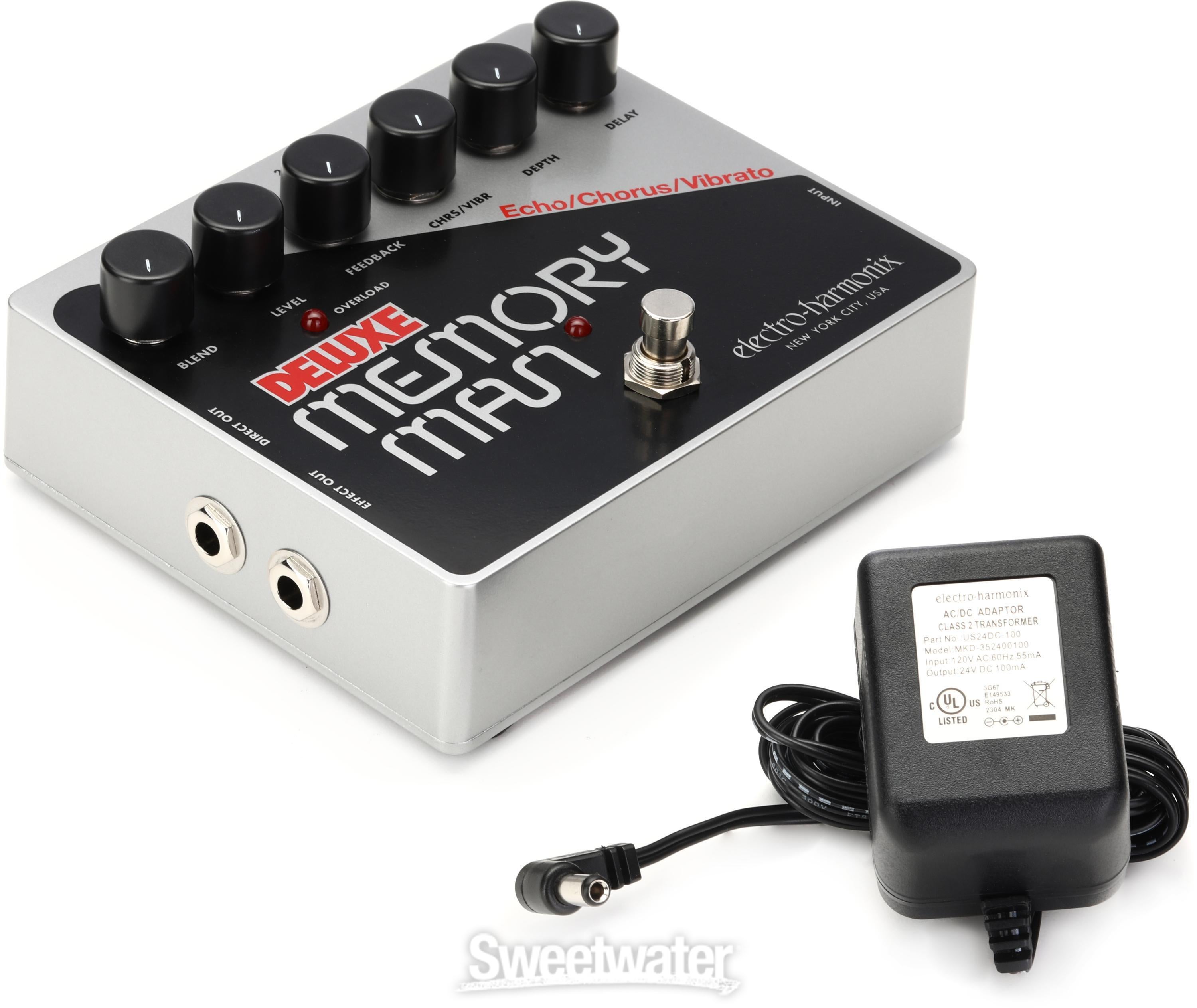 Electro-Harmonix Deluxe Memory Man Analog Delay / Chorus / Vibrato 