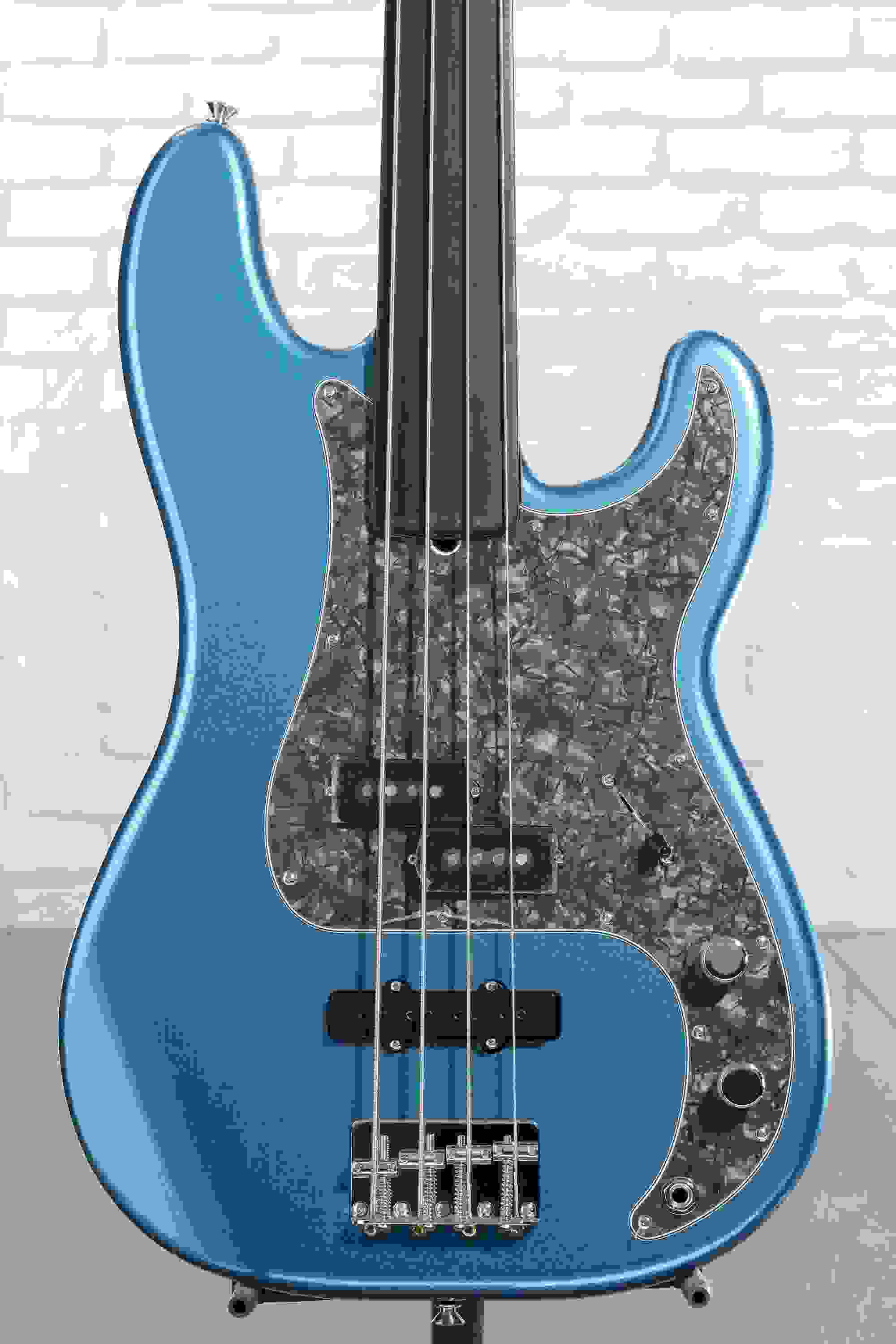 Fender Tony Franklin Fretless Precision Bass - Lake Placid Blue