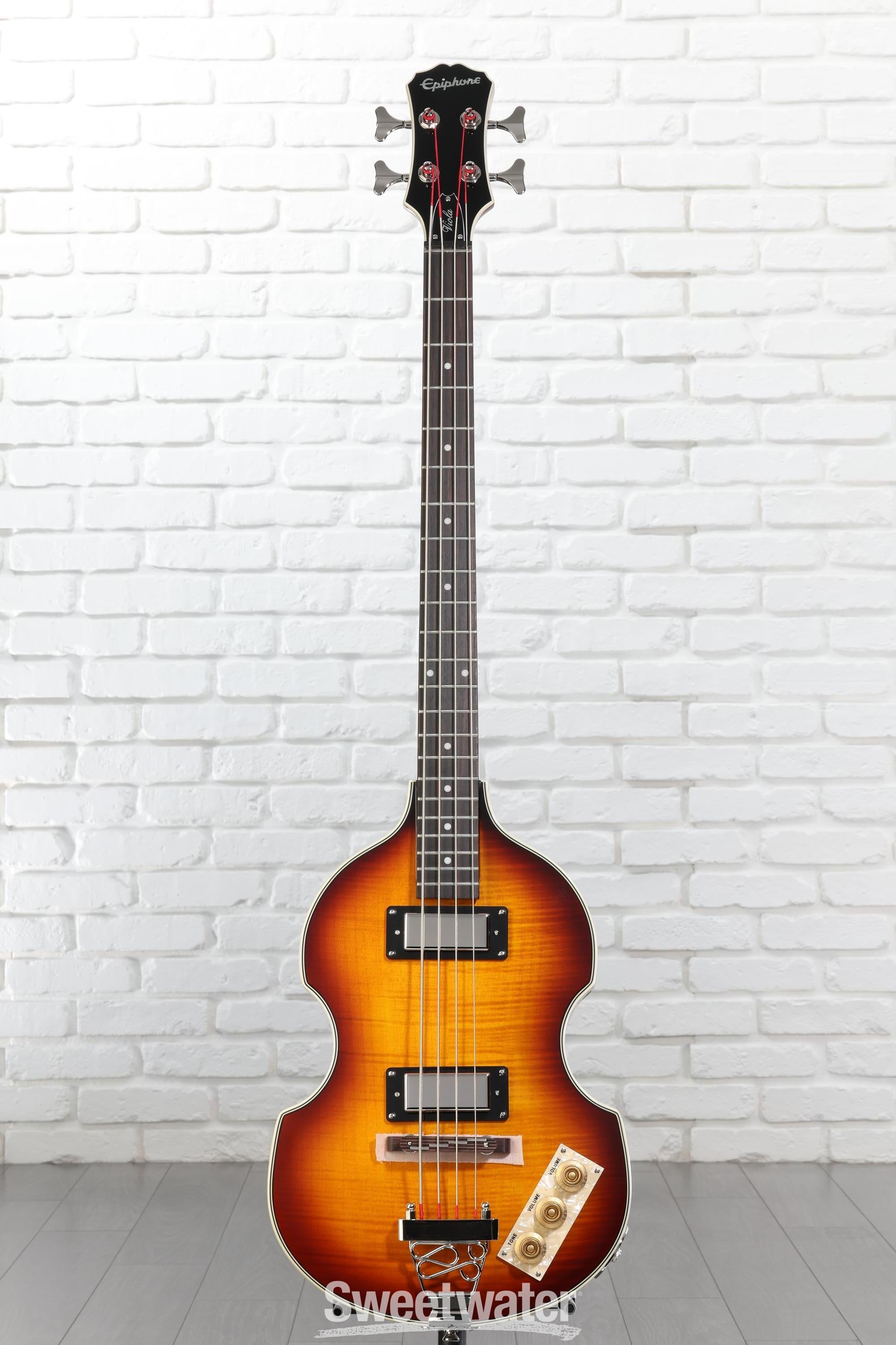 Epiphone Viola Bass - Vintage Sunburst | Sweetwater