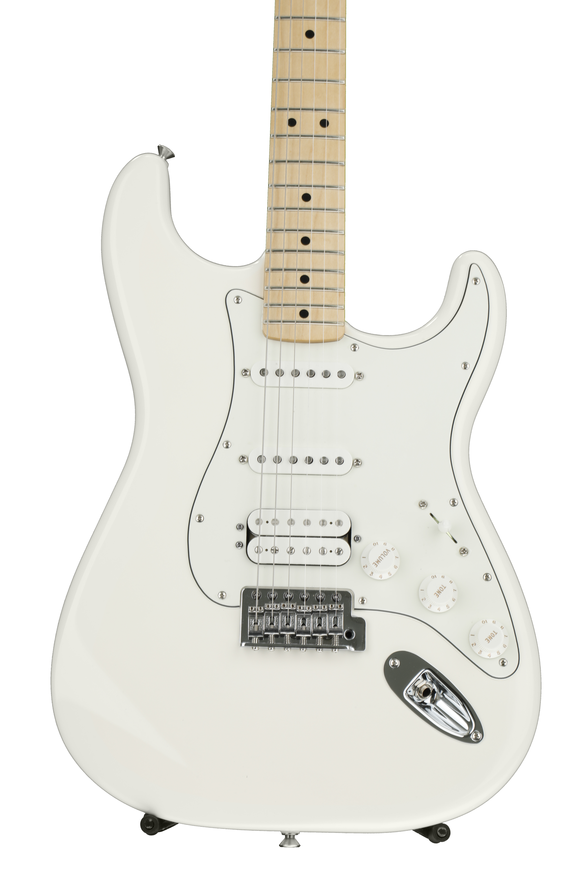 Fender Standard Stratocaster HSS - Arctic White with Maple