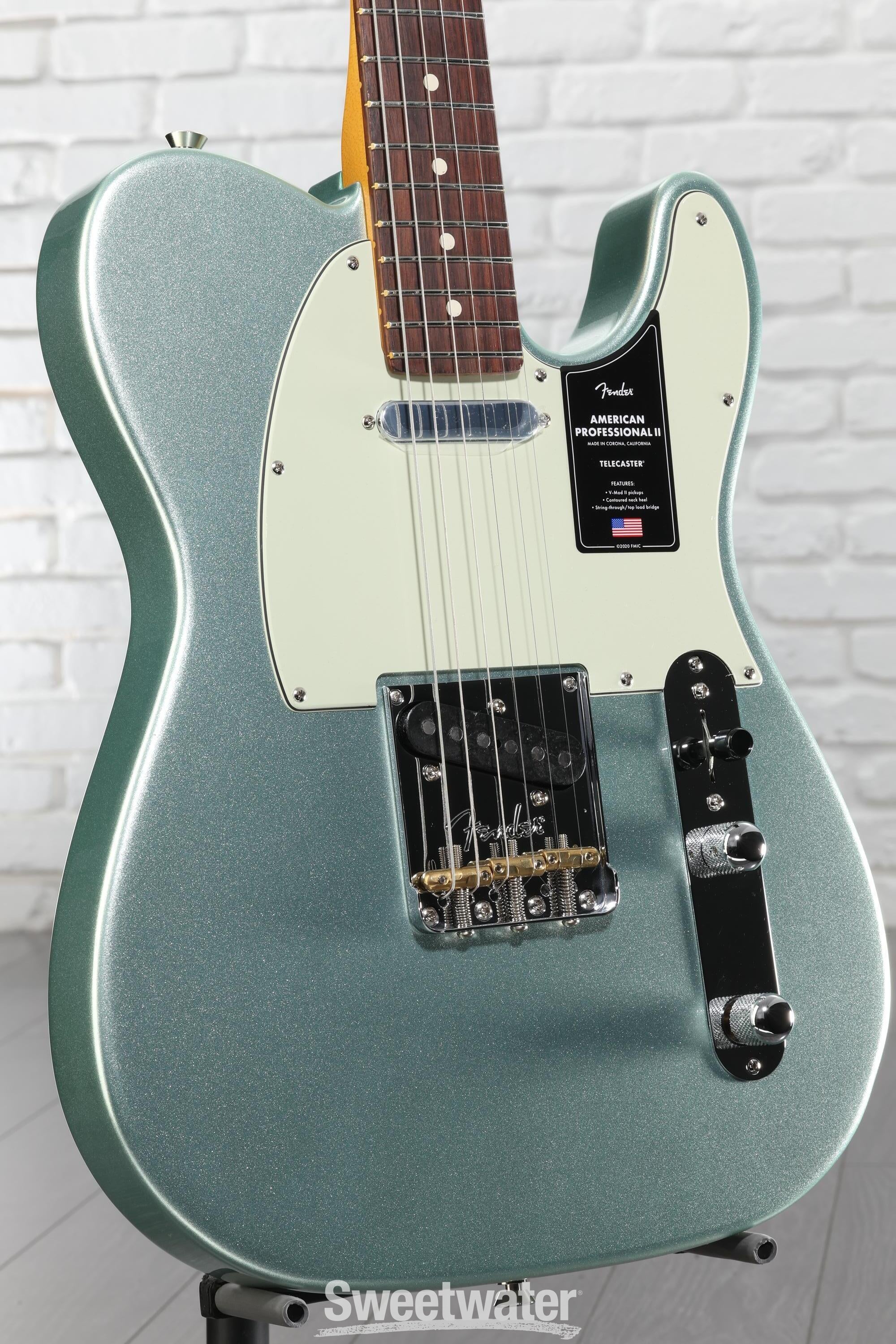 Fender American Professional II Telecaster - Mystic Surf Green