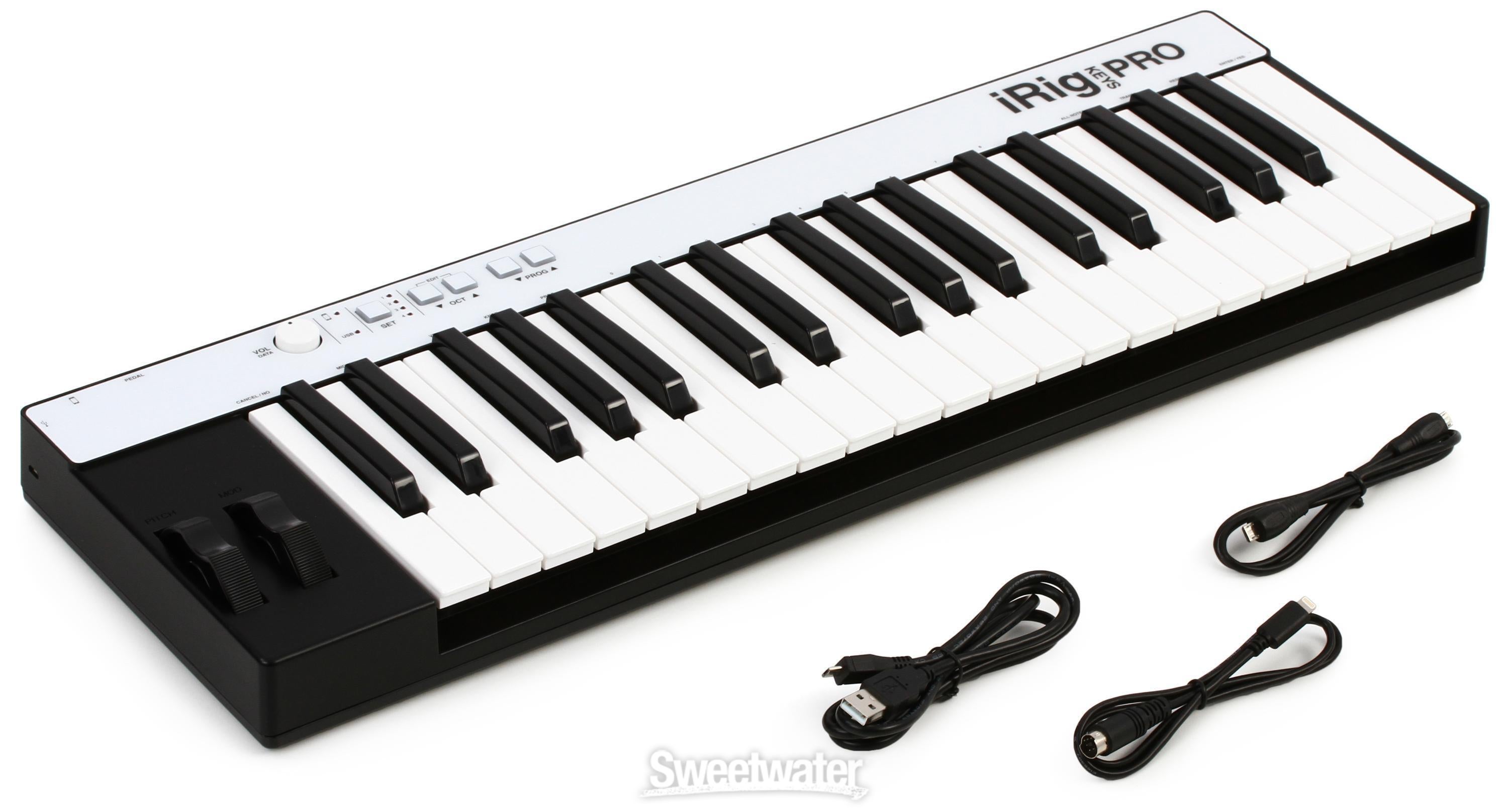 IK Multimedia iRig Keys Pro 37-key Controller for iOS, Android