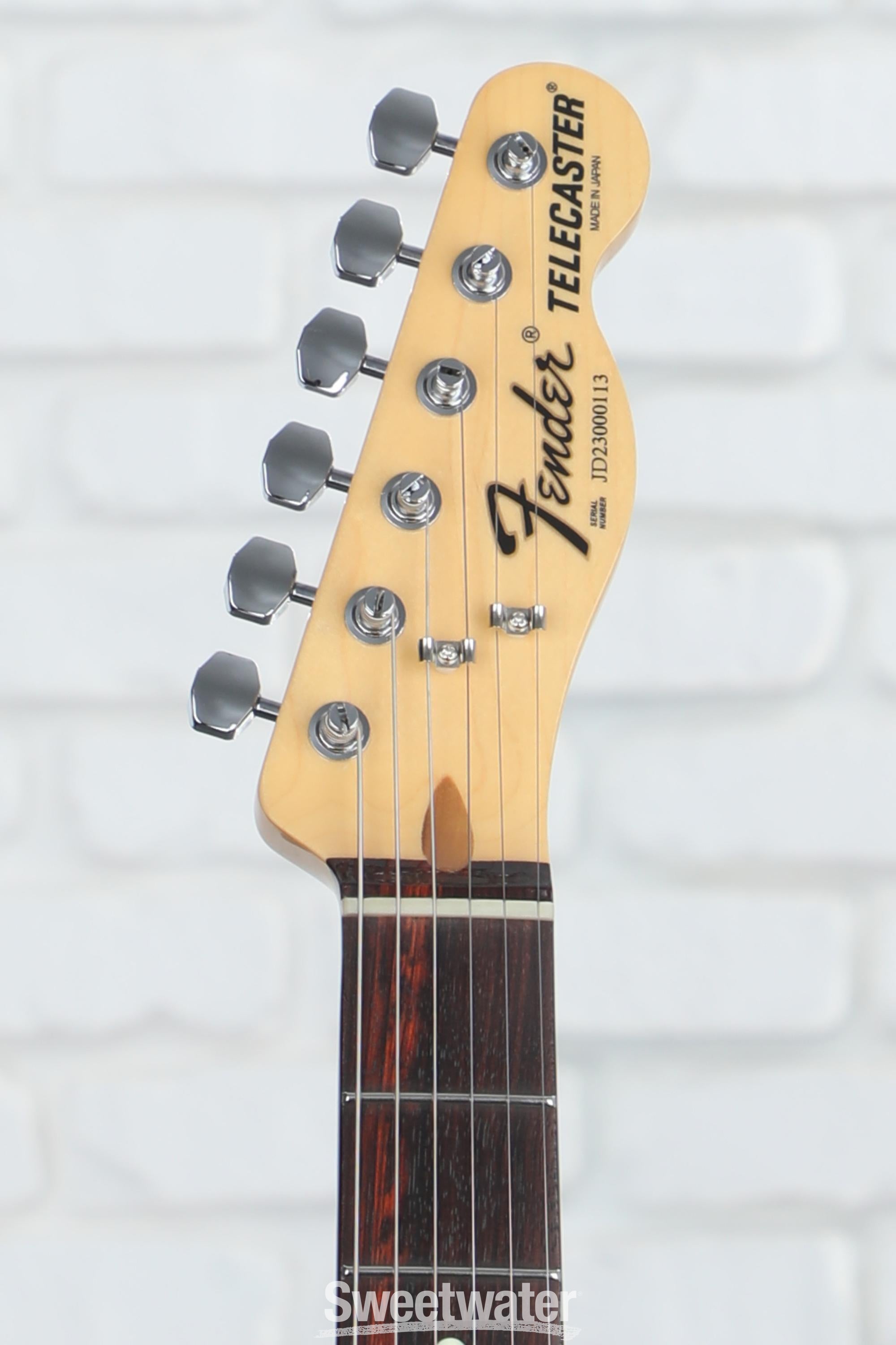 ギター Fender Japan International Telecaster Fender Made in Japan Limited International Color Telecaster