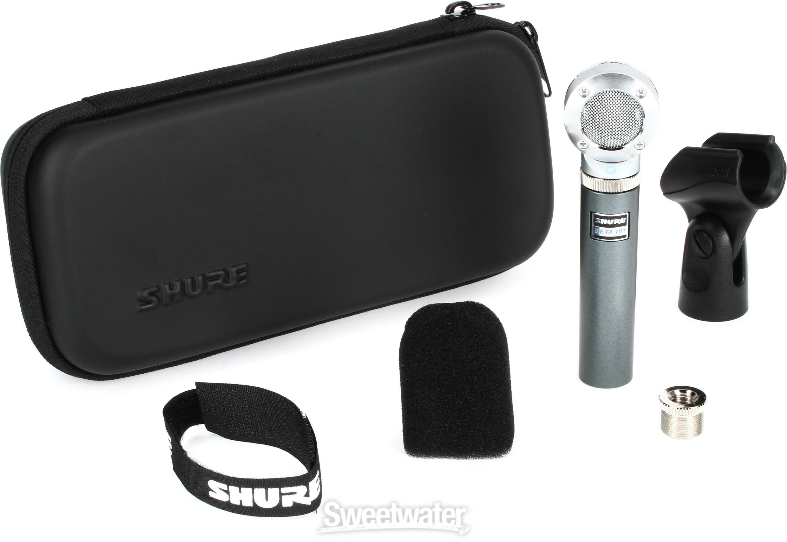 Shure Beta 181/C Small-diaphragm Condenser Microphone | Sweetwater
