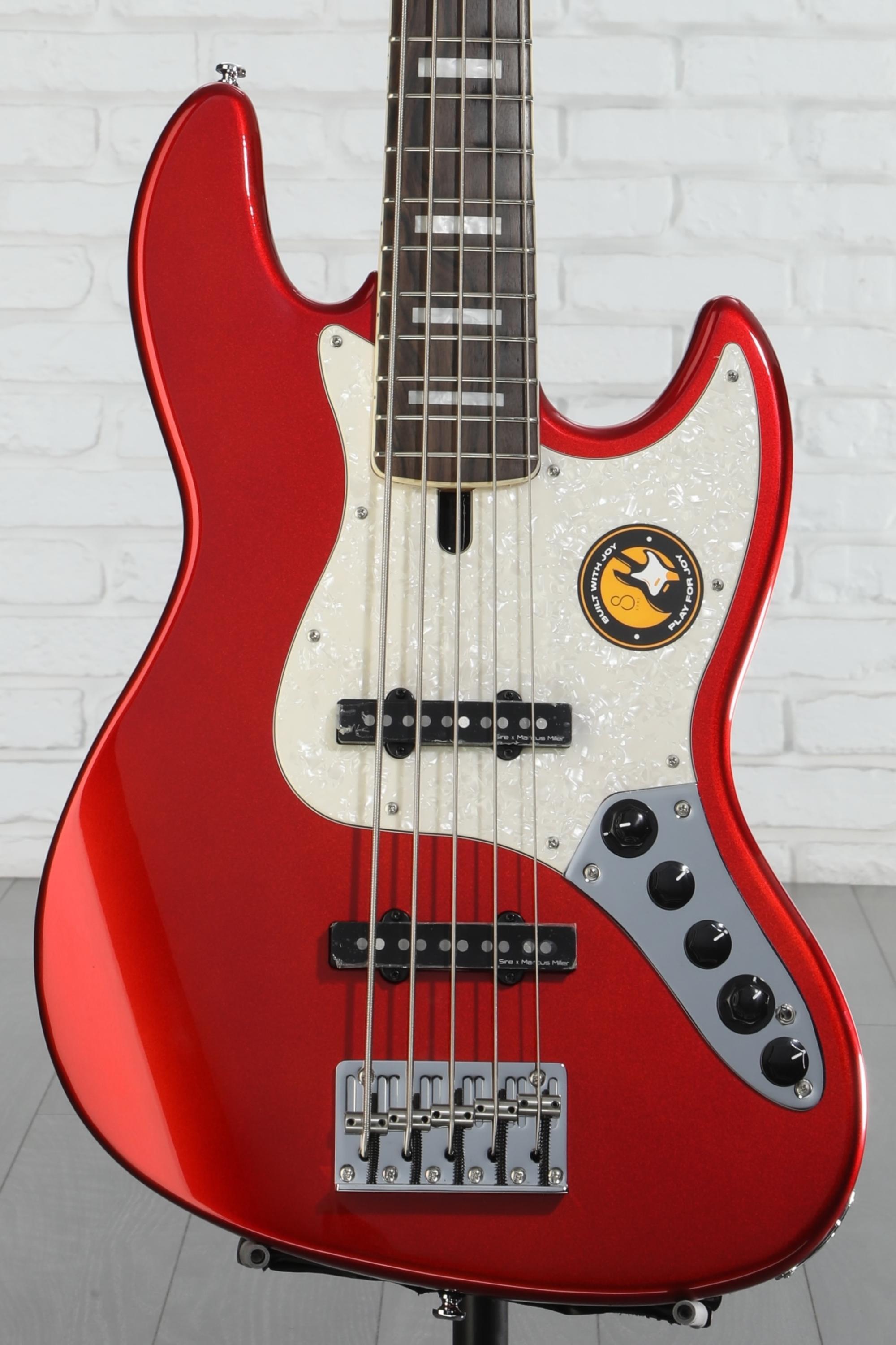 Sire Marcus Miller V7 Alder 5-string Bass Guitar - Bright Metallic
