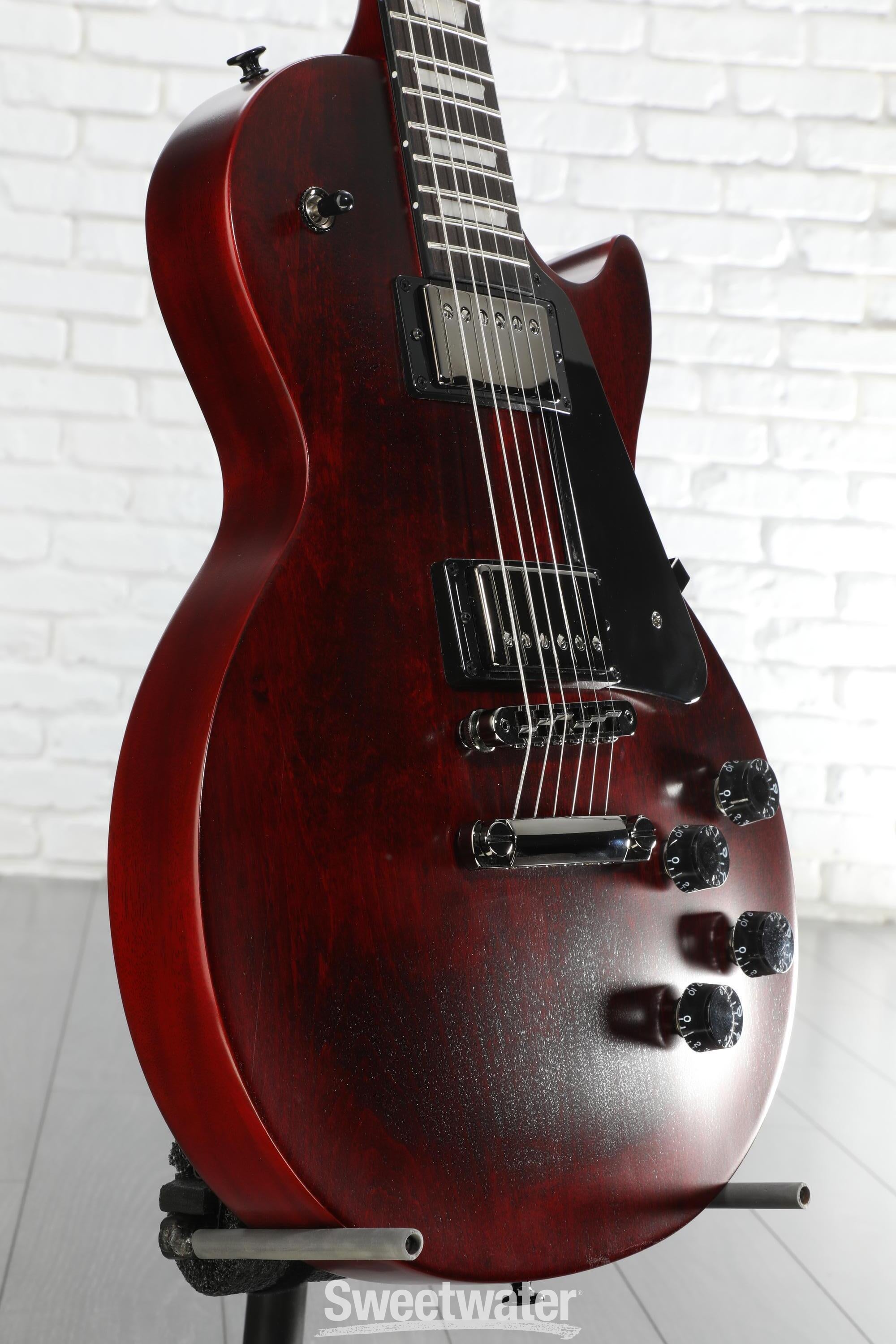 Gibson Les Paul Studio Modern Electric Guitar - Wine Red Satin