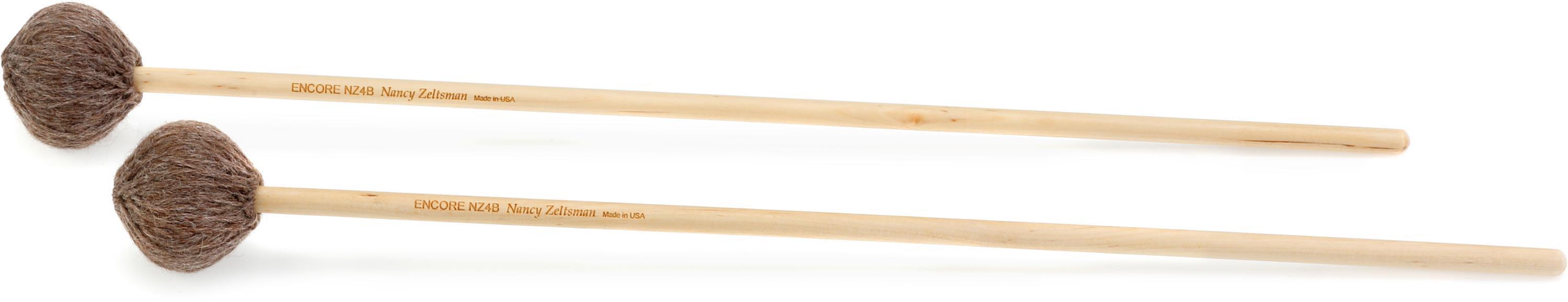 Photo of Encore Mallets NZ4B Nancy Zeltsman Signature Marimba Mallets - Medium, Birch