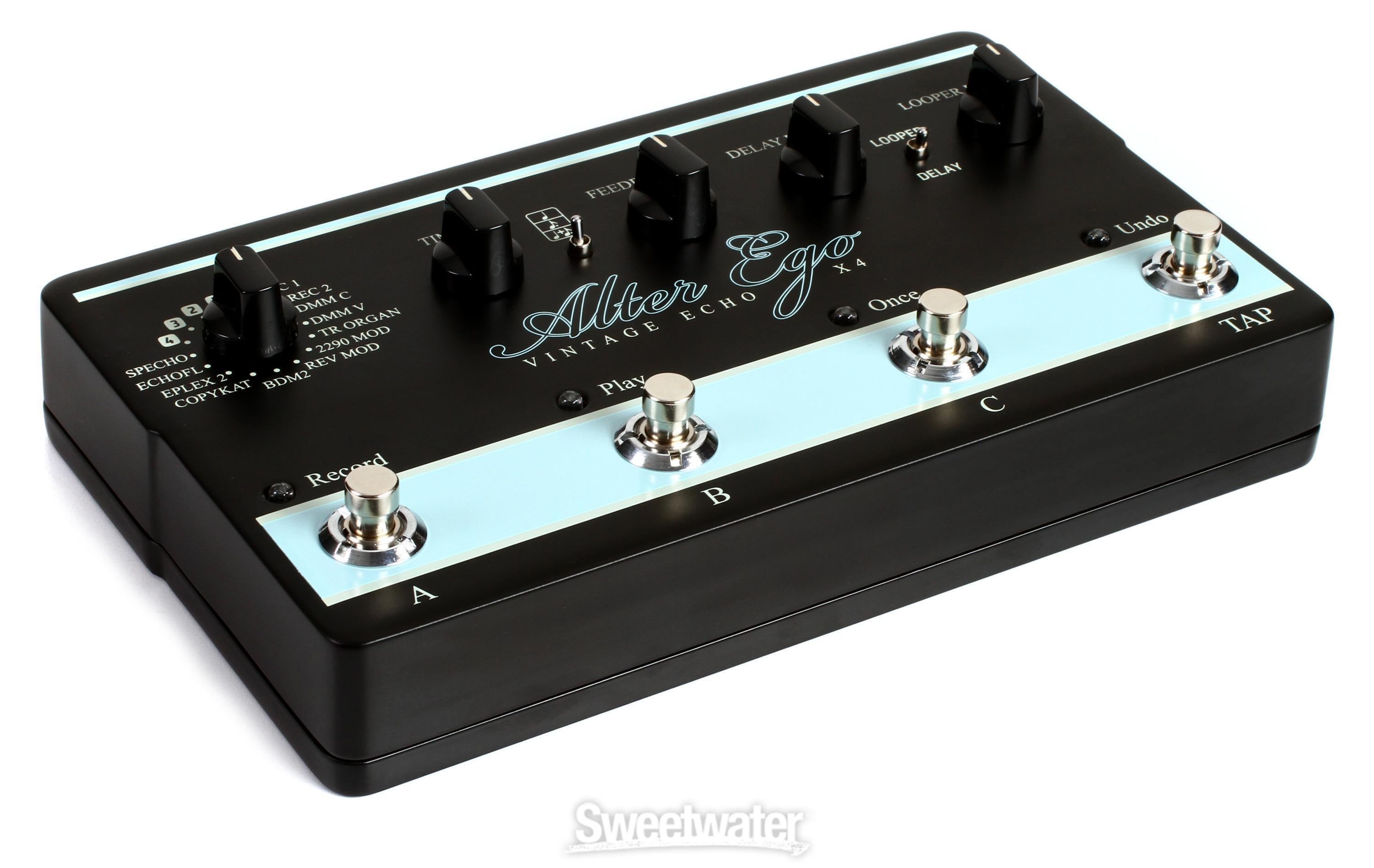 TC Electronic Alter Ego X4 Vintage Delay and Looper Pedal | Sweetwater