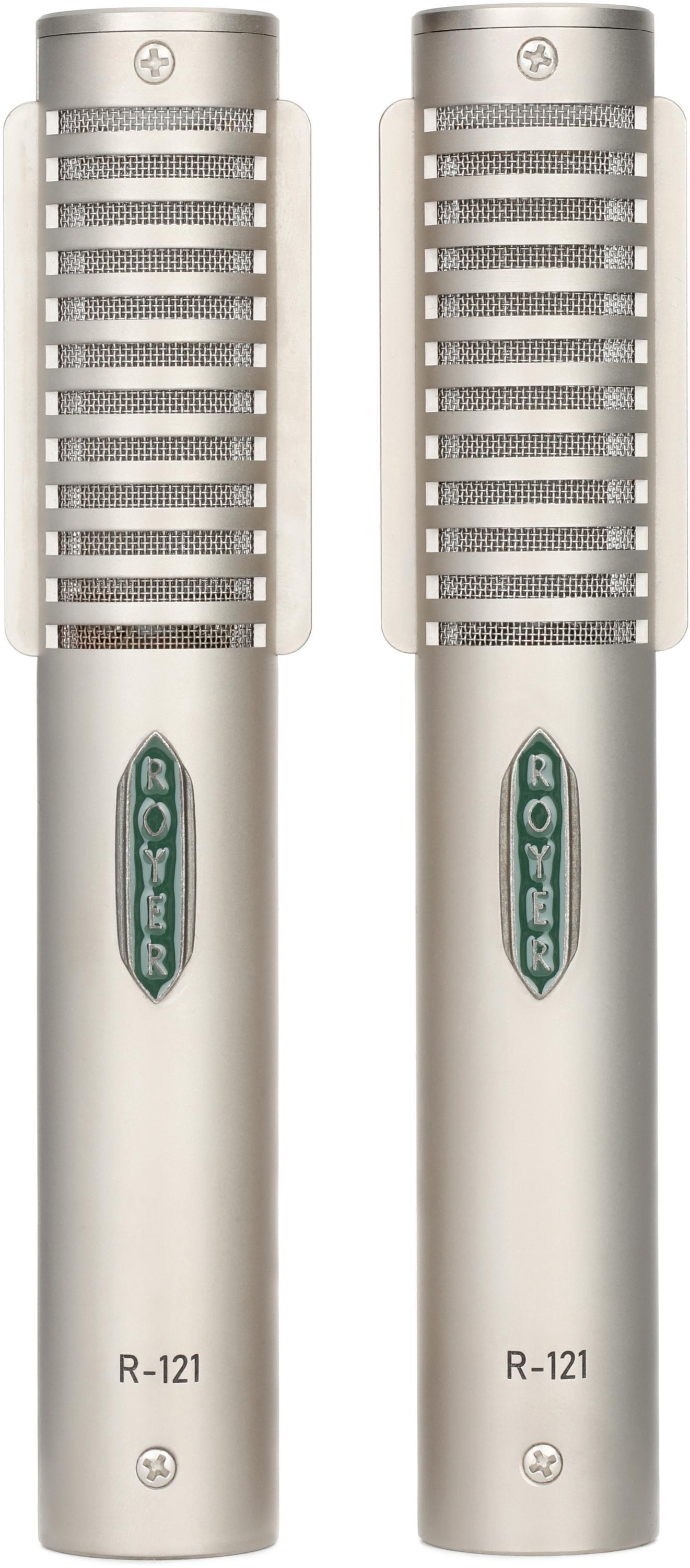 Royer R-121 Ribbon Microphone - Matched Pair | Sweetwater