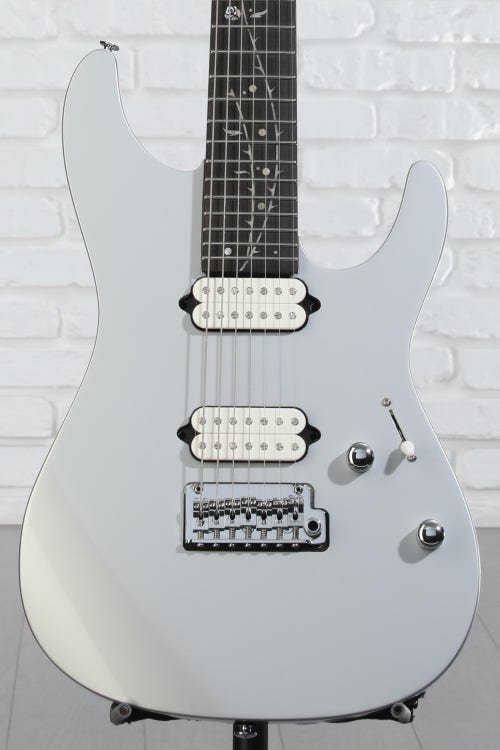 Ibanez TOD70 Tim Henson Signature 7-string Electric Guitar - Classic Silver