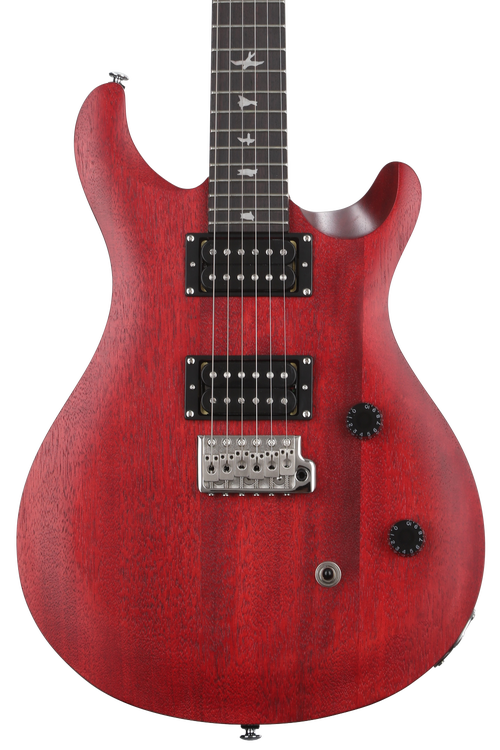 PRS SE CE 24 Standard Satin Electric Guitar- Vintage Cherry Satin