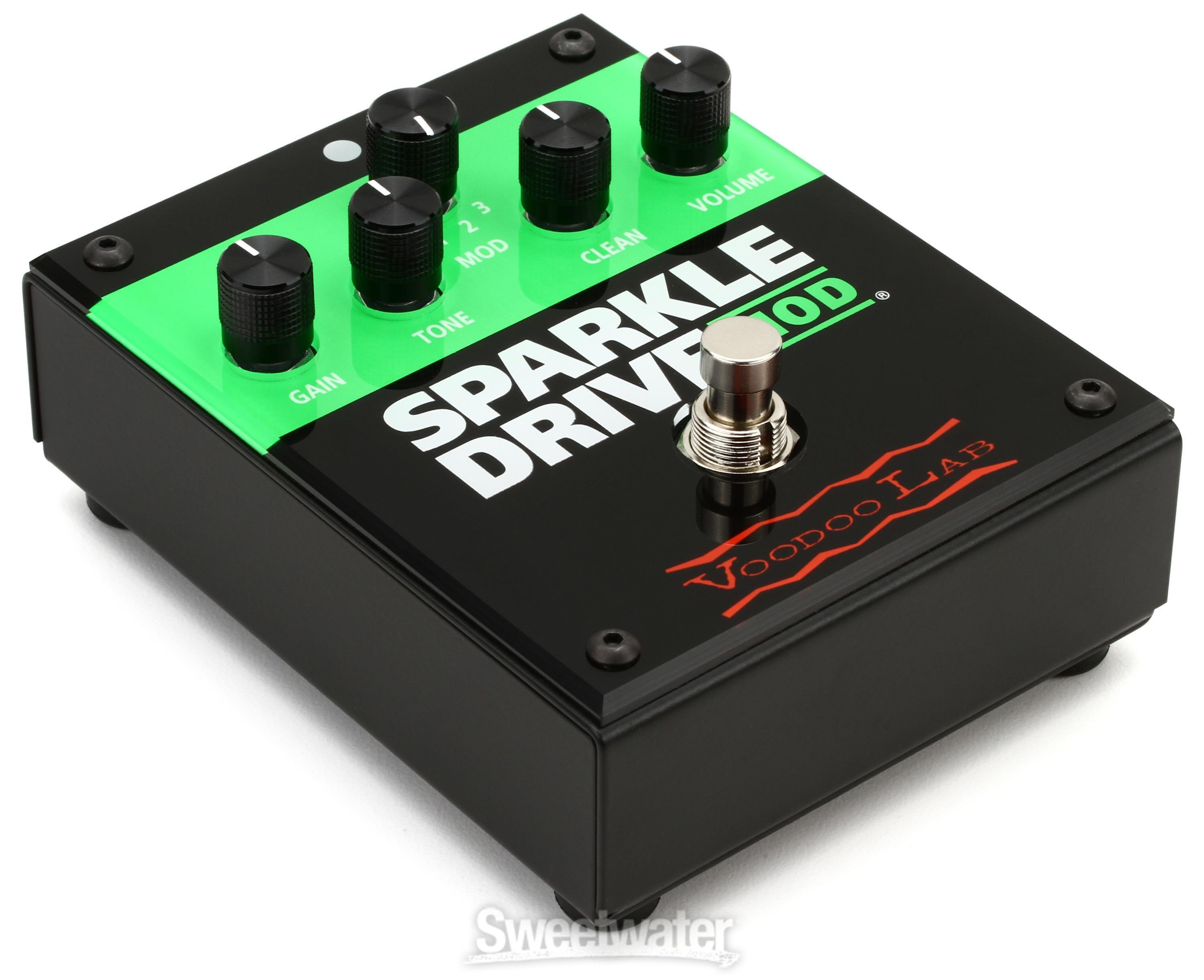 Voodoo Lab Sparkle Drive Mod Overdrive Pedal Reviews | Sweetwater