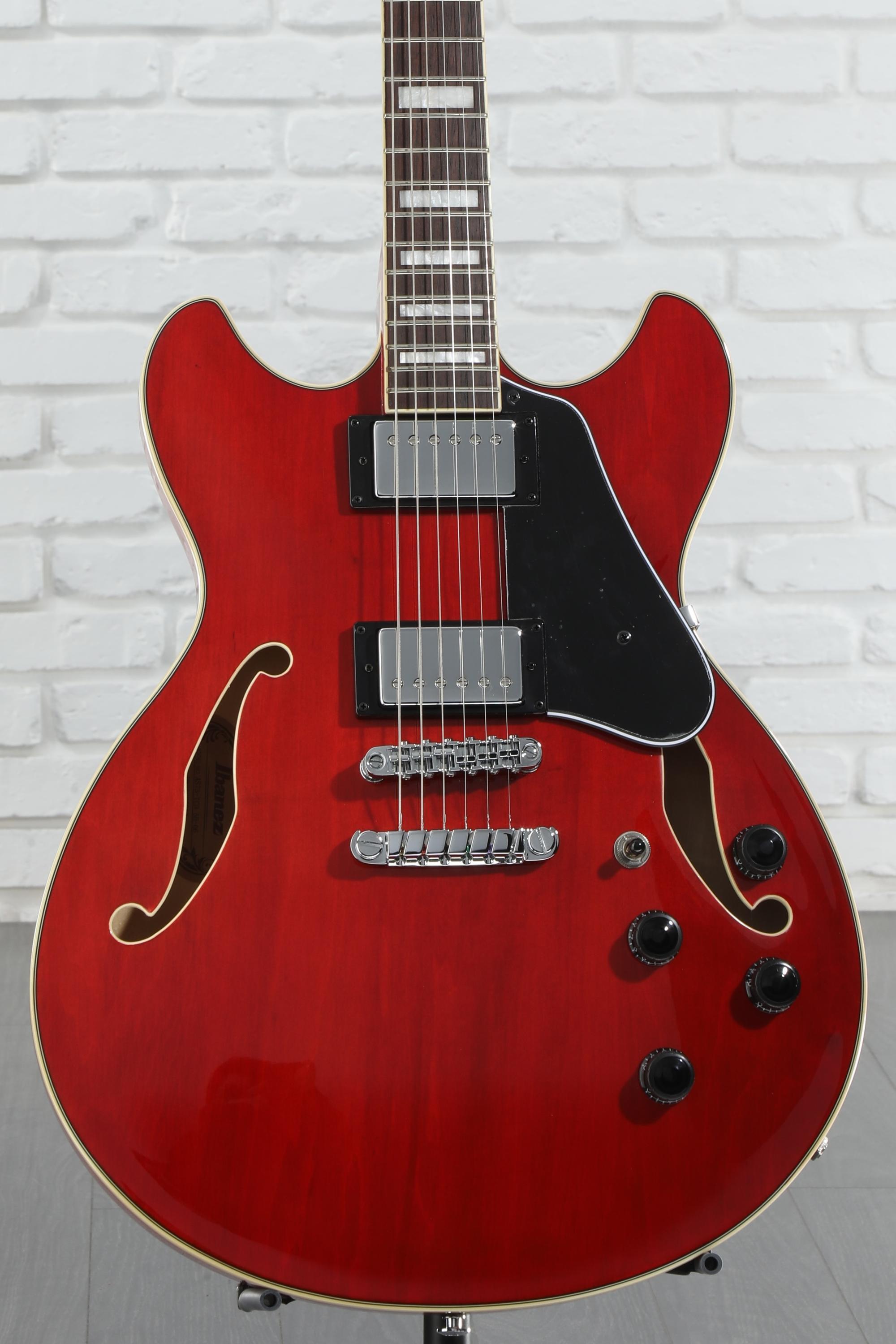 Ibanez AS73 TCD Artcore - transparent cherry red Semi-hollow