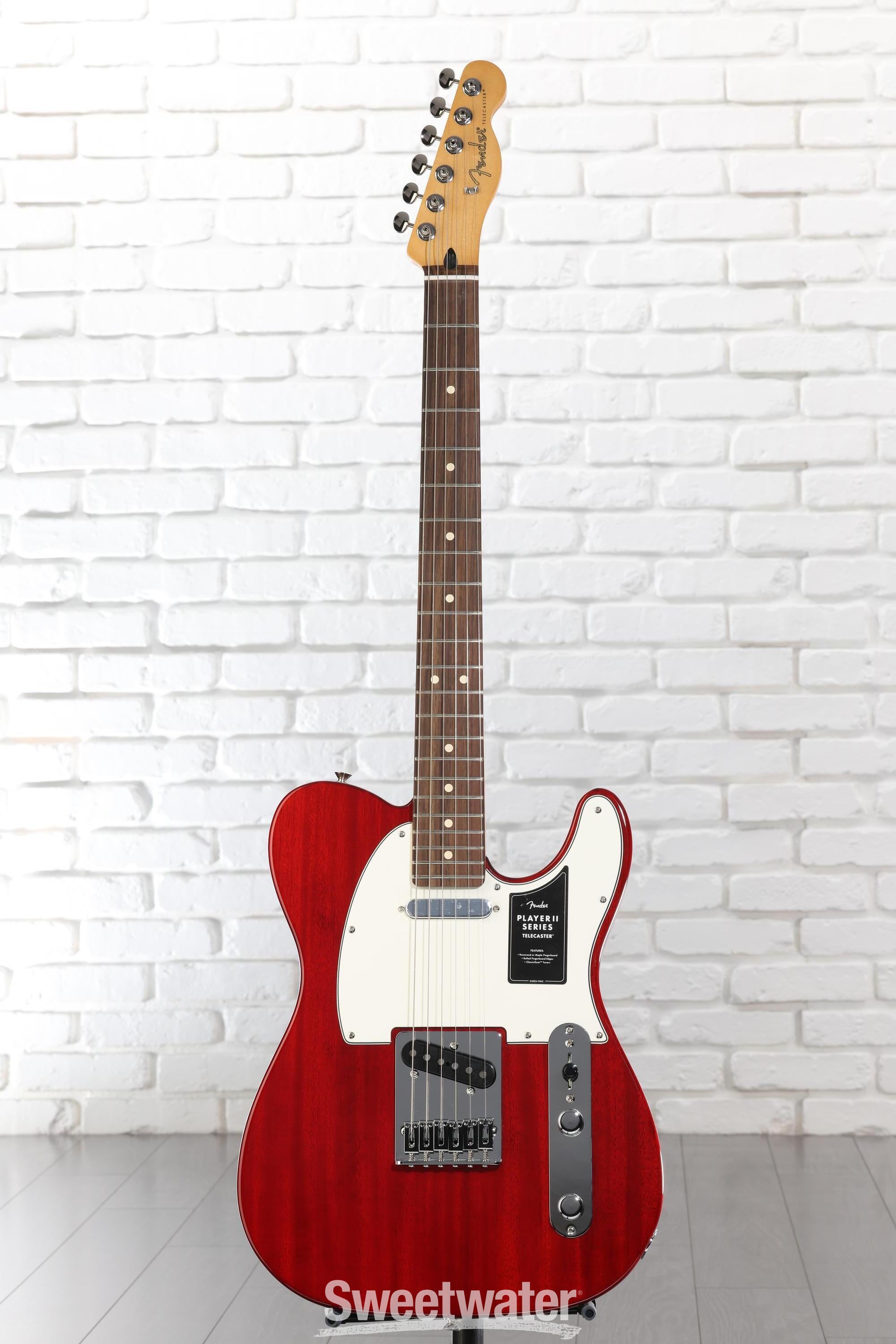 Fender Player II Telecaster Electric Guitar - Transparent Cherry