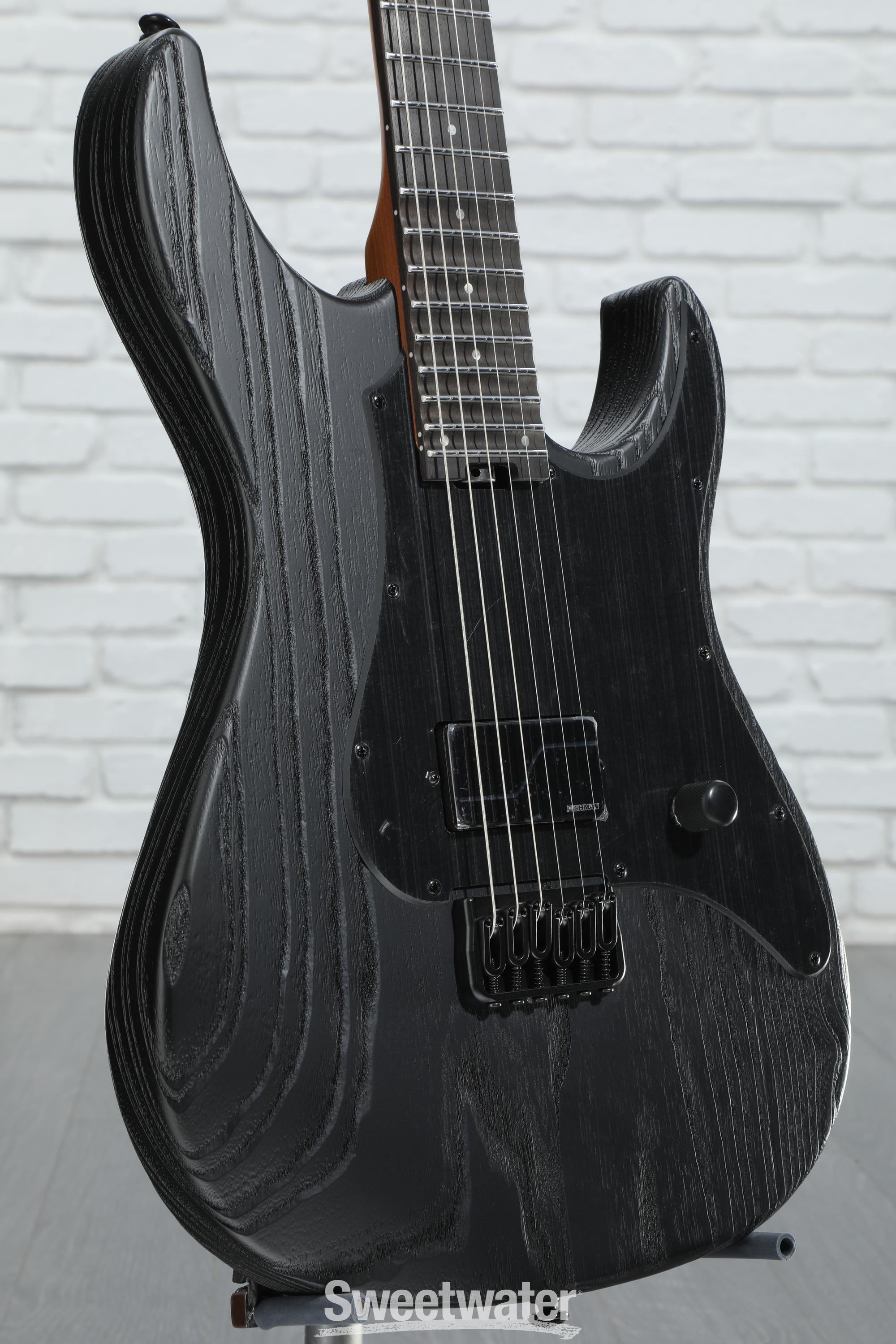 ESP SN-1 HT Electric Guitar - Black Blast | Sweetwater
